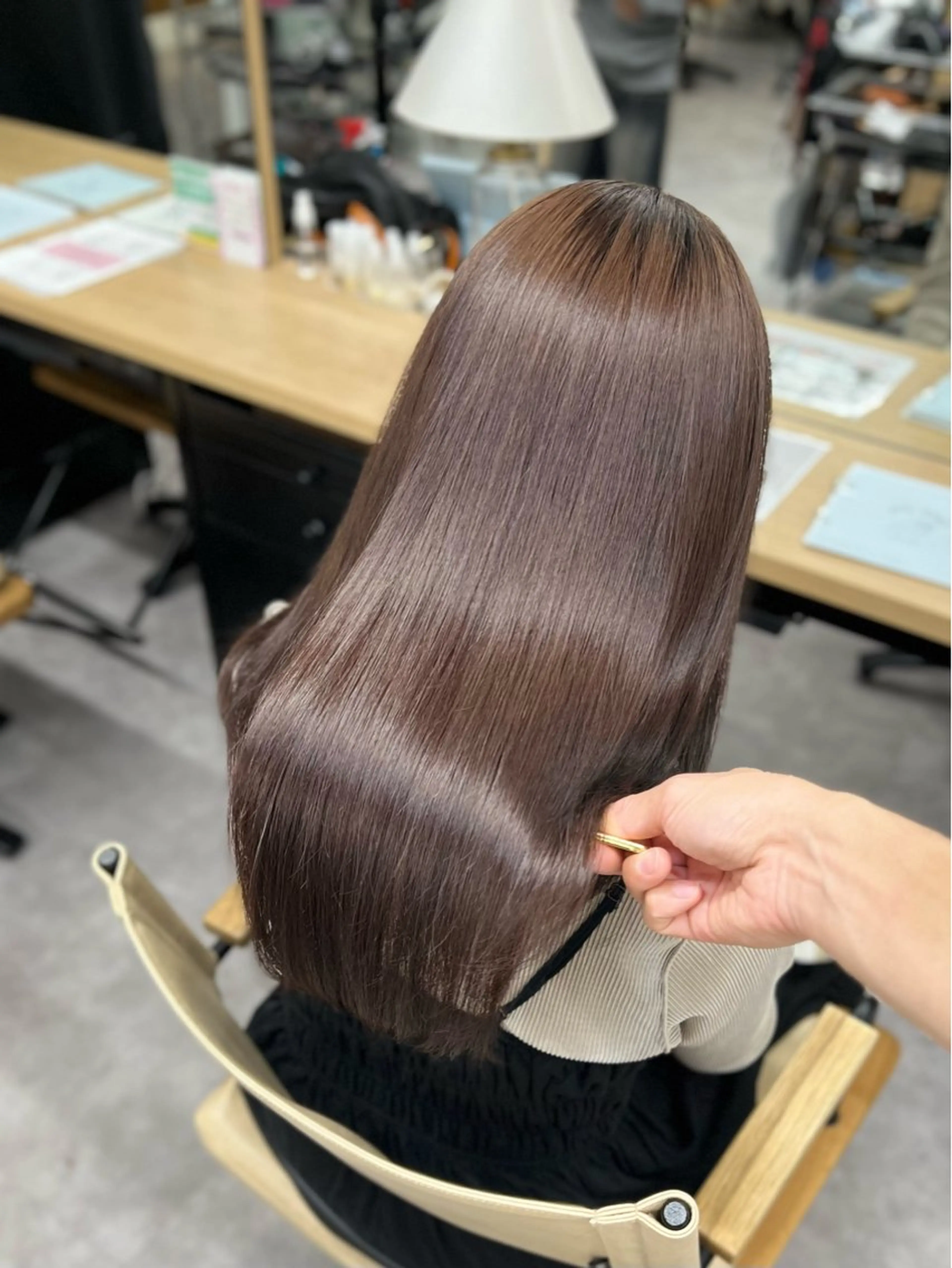 ロング トリートメント CARE神戸所属・家村 瑠依のヘアスタイル