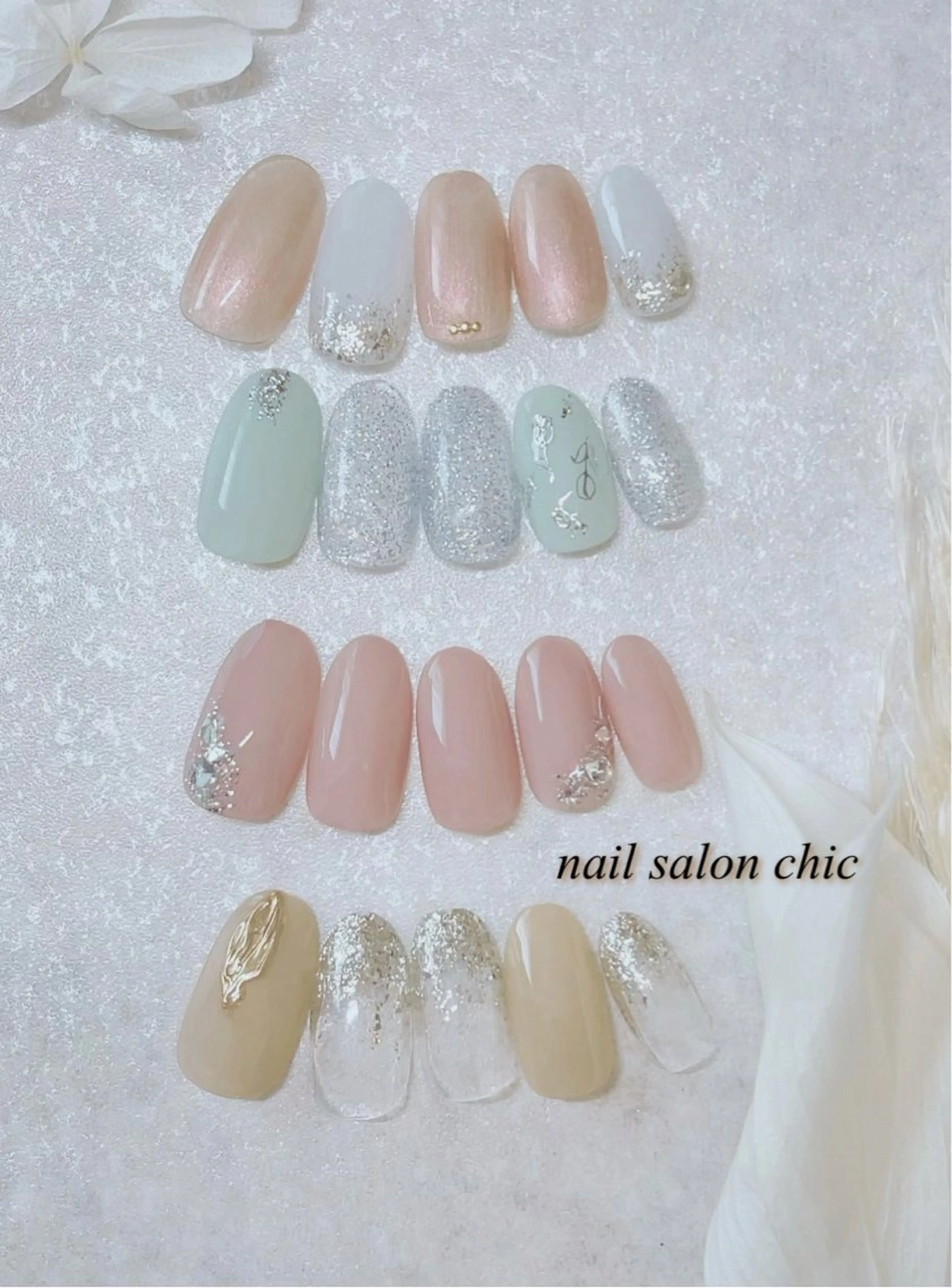 ネイル ハンドネイル nail salon chicのネイルデザイン