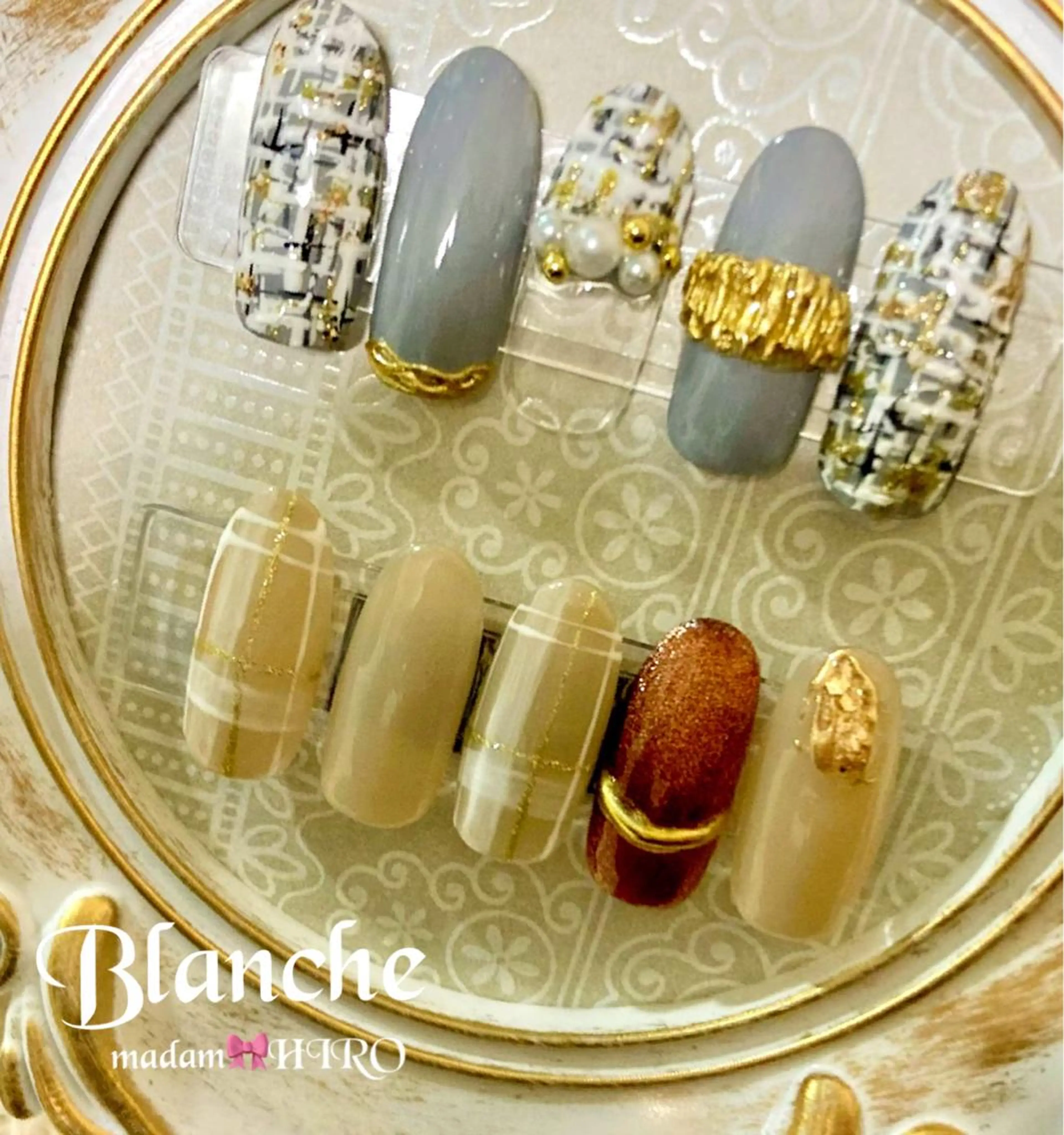 ネイル クリアネイル Lianネイル 寛子Lianのネイルデザイン