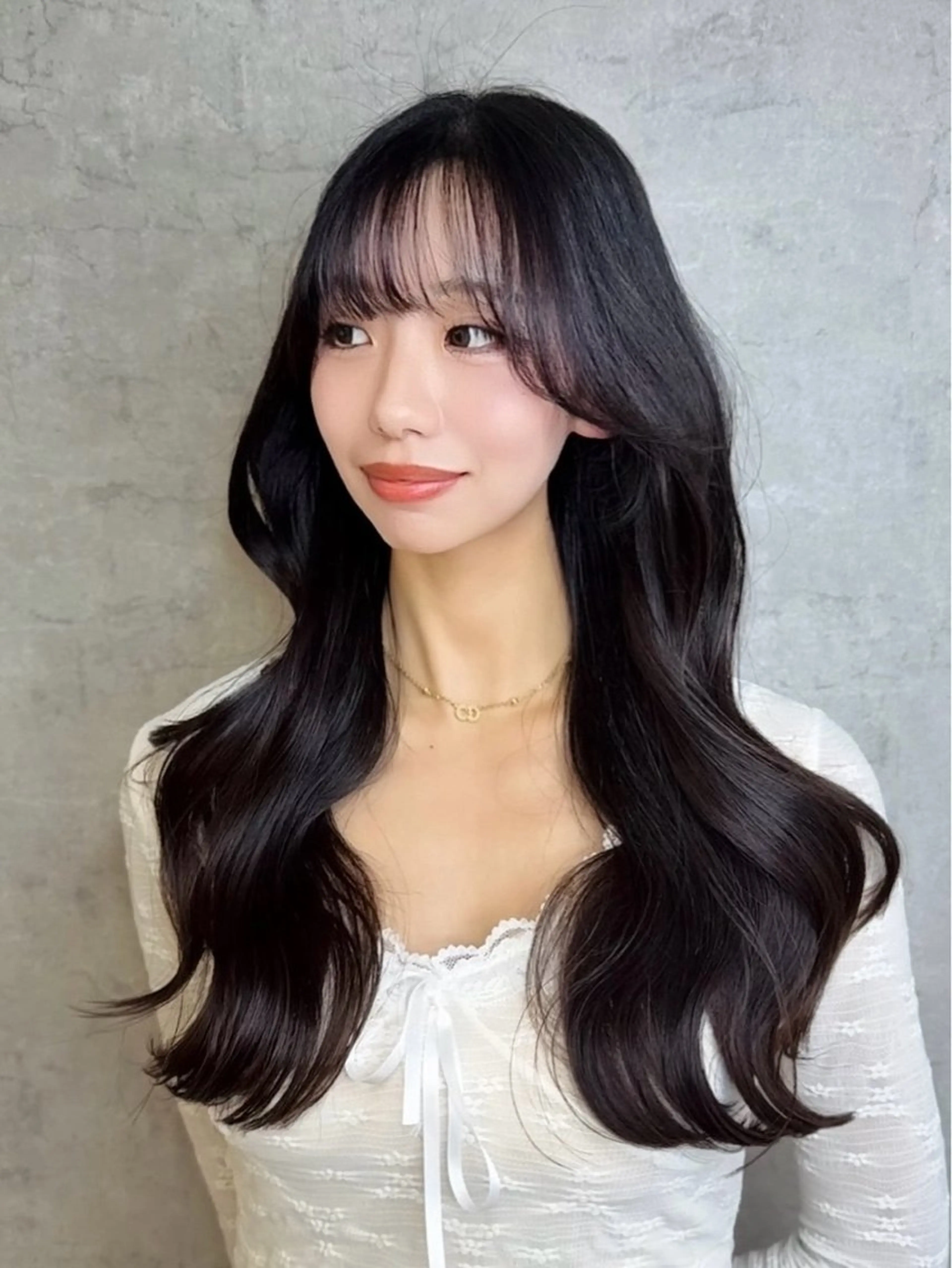 ロング カット ヘアカラー トリートメント トレンド韓国ヘア 🇰🇷のんのヘアスタイル