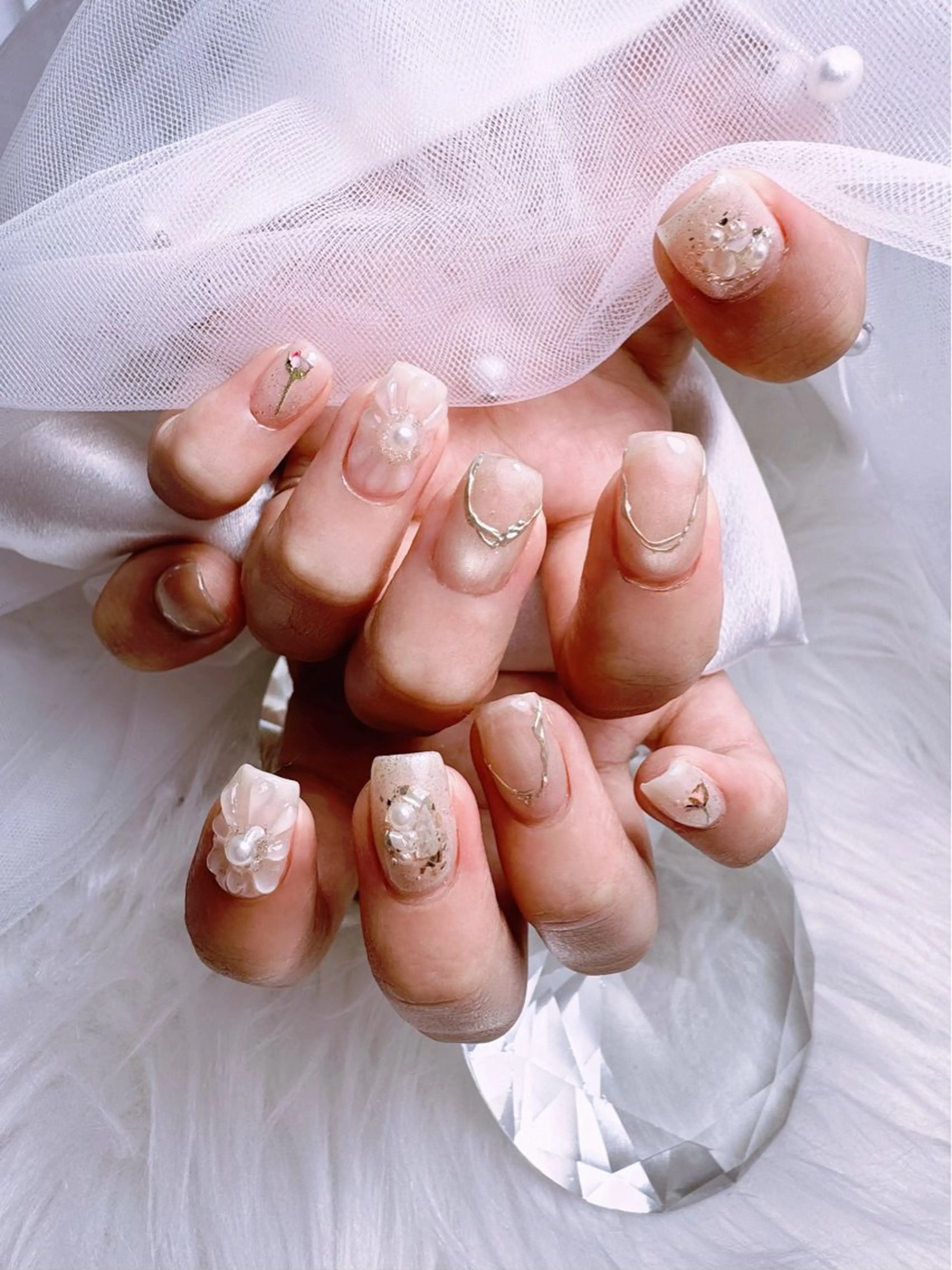 ネイル ハンドネイル BIJOU yuzuのネイルデザイン