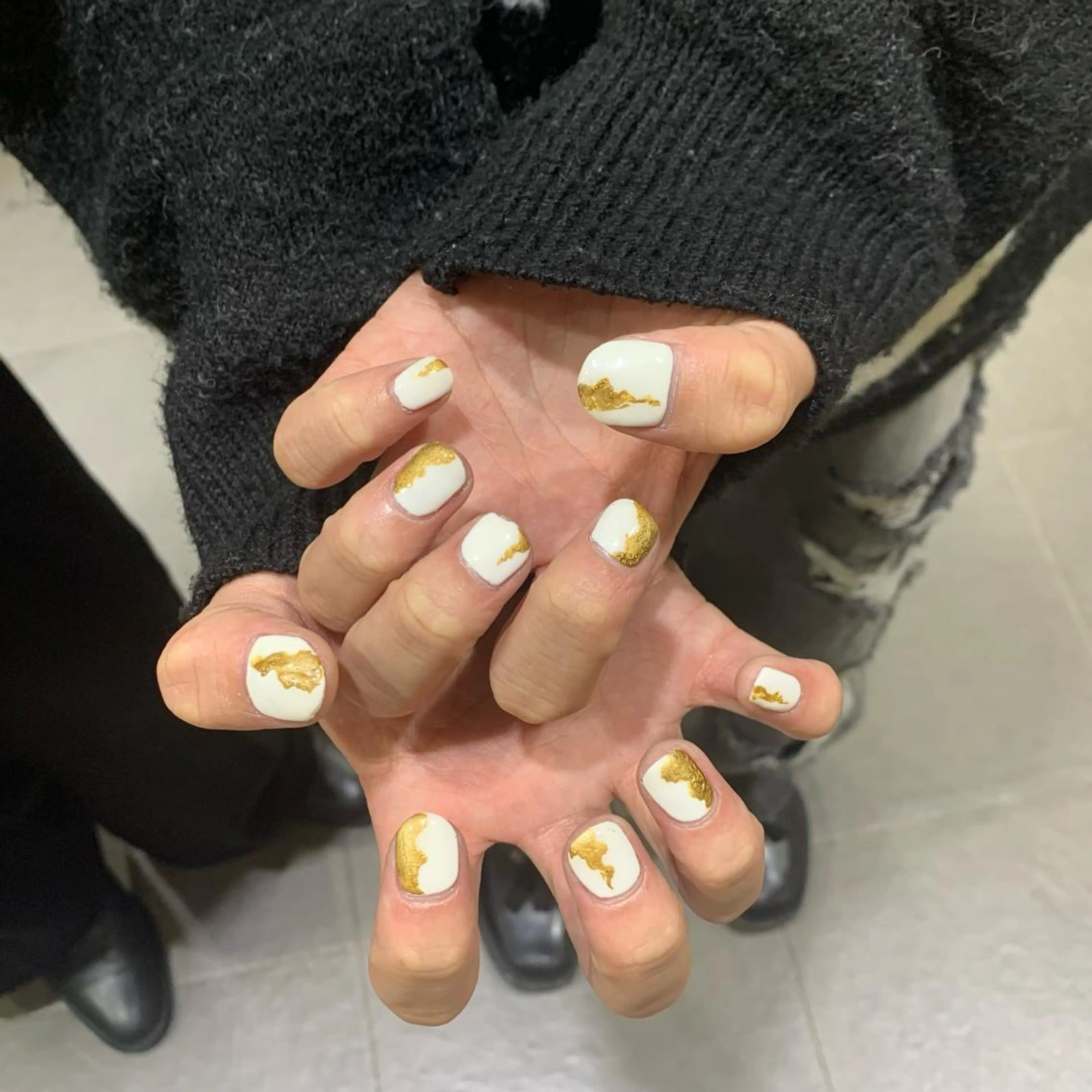 メンズ ネイル アートネイル シンプルネイル 似合わせレイヤーカ ット　ʚɞ riiのヘアスタイル