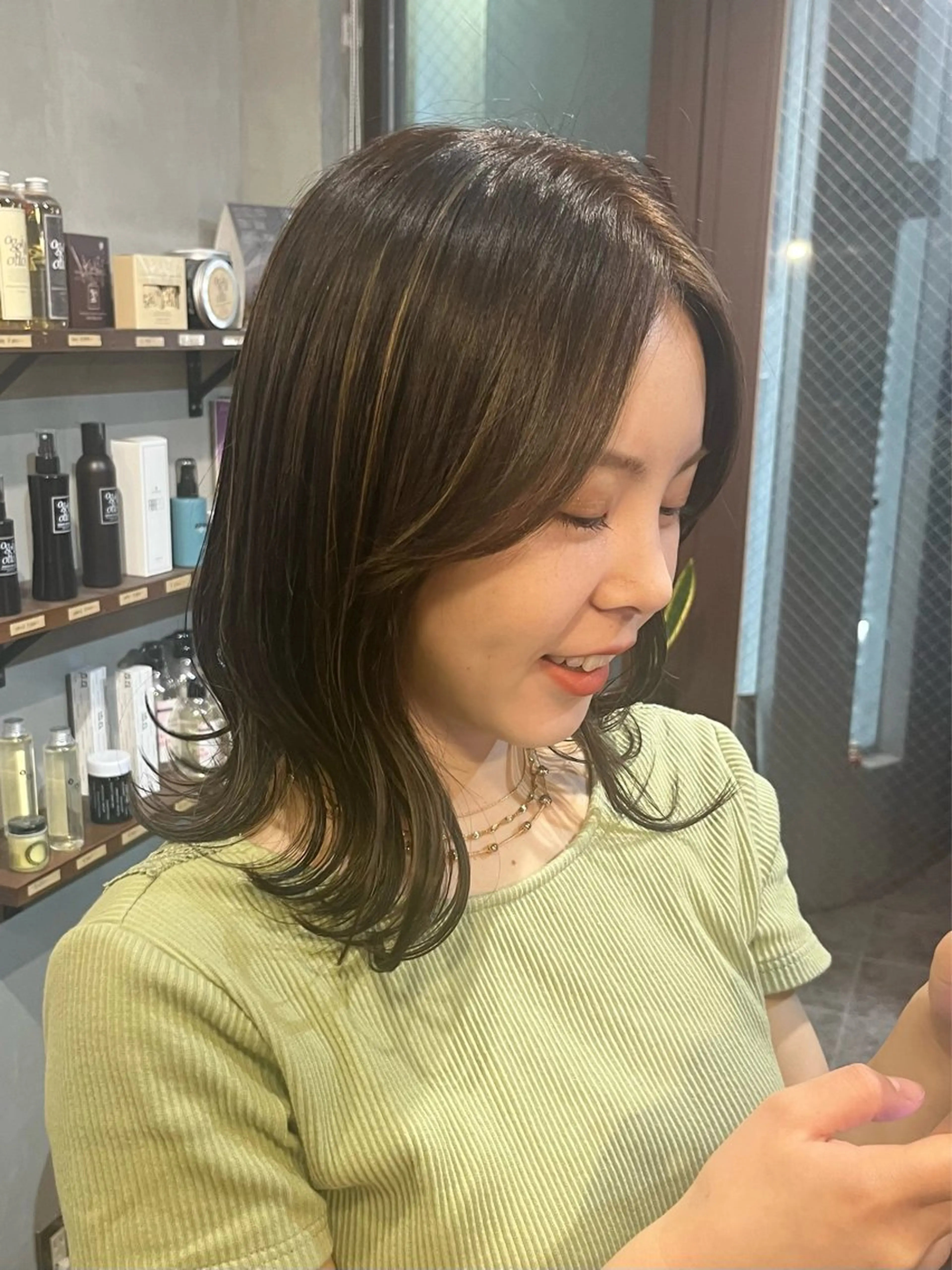 🫧ミニモ3月クーポン🫧女性限定顔周りカット＋コテ仕上げも♪の写真