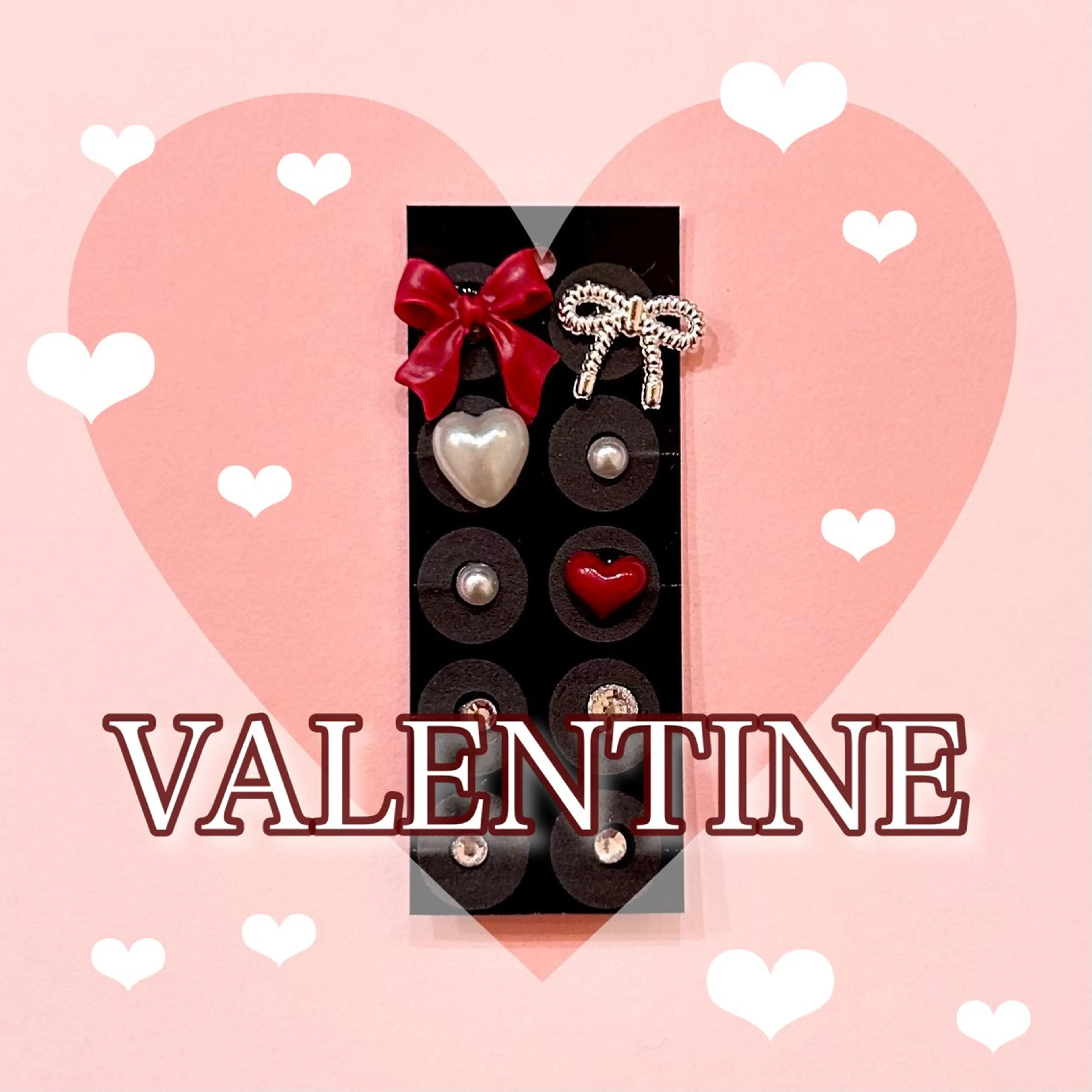 💗🍫 先着1名様限定‼️バレンタイン①🍫💗耳ツボ＆まつ毛パーマ‎♡𓊆美容成分たっぷりコーティング付き𓊇♡の写真