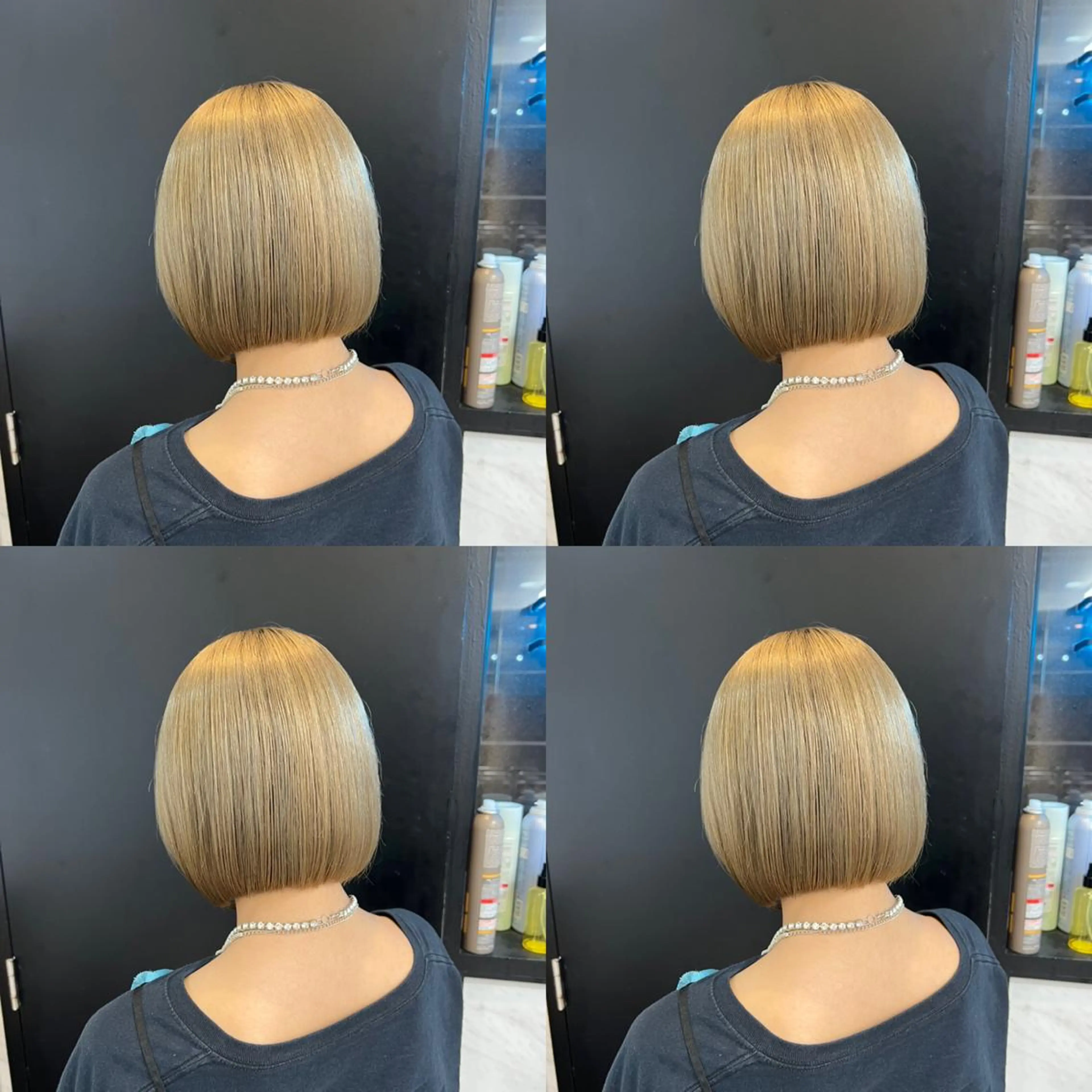 ショート カラー ベージュカラー カット ヘアカラー トリートメント ✨髪質改善✖︎韓国 レイヤー✨ナカムラのヘアスタイル