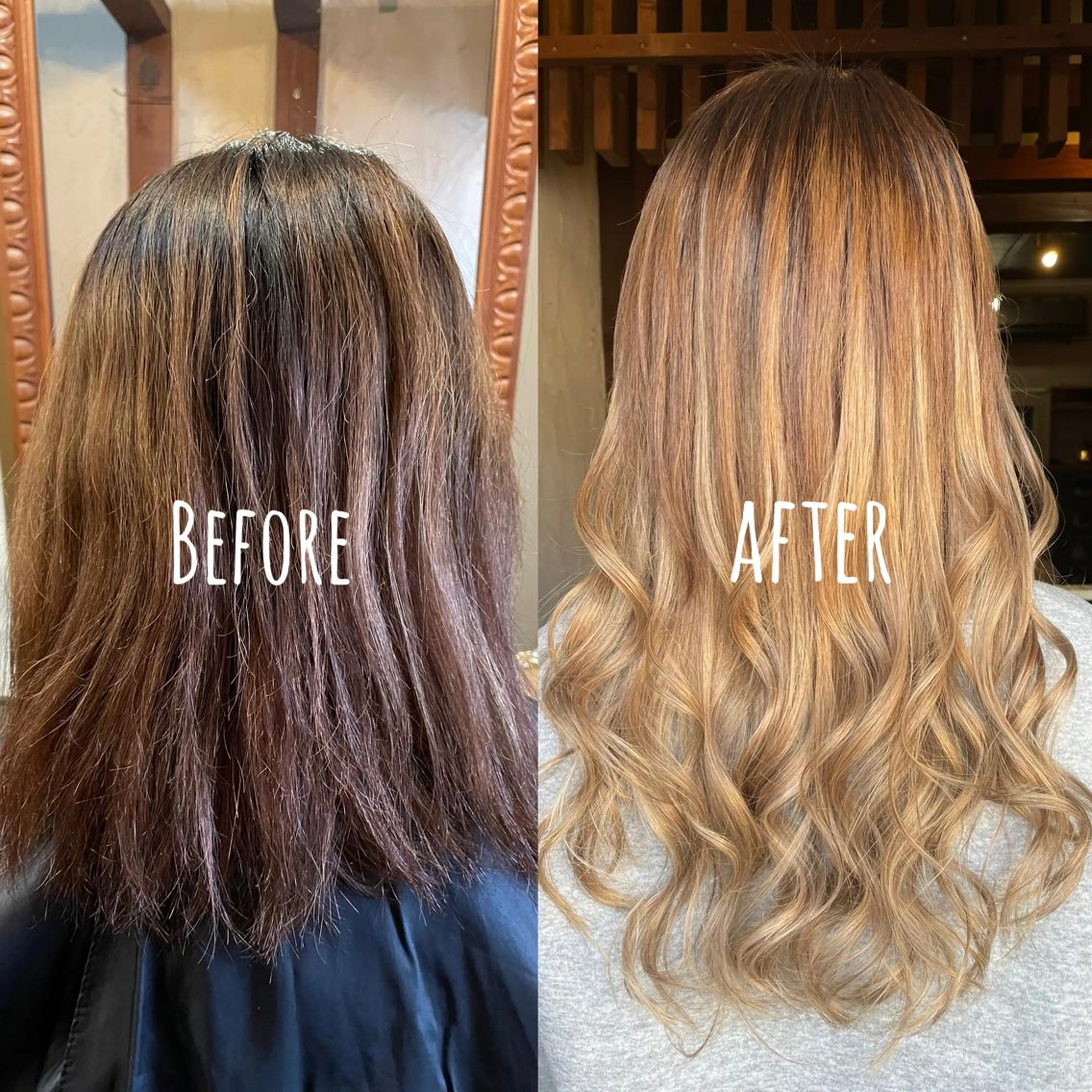 ロング シールエクステ エクステ ロング カット ヘアカラー エクステ ReHyd BEAUTÉ salon&store 心斎橋店所属・❤️MASAKO❤️ 🌸🩷エクステ🩷のヘアスタイル