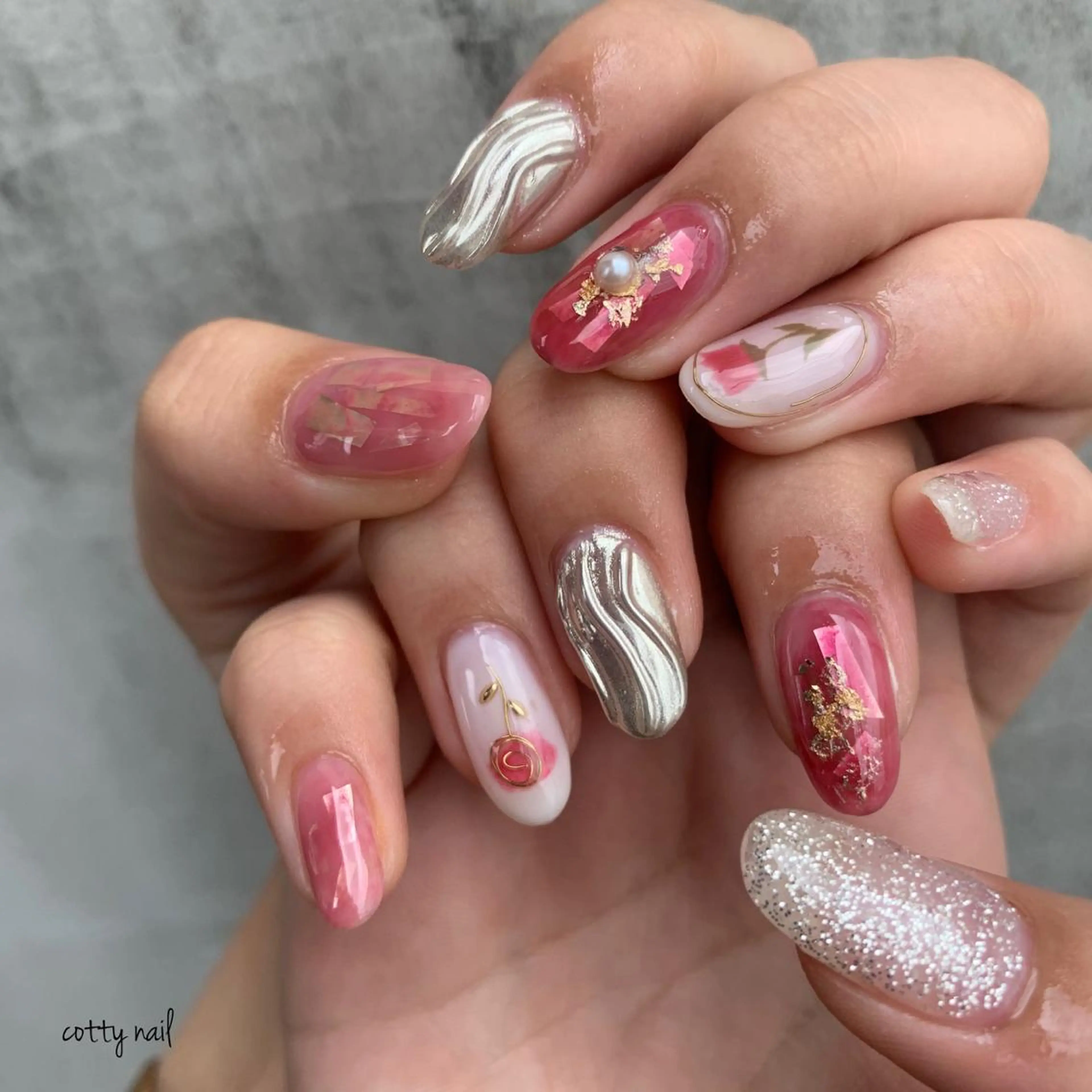 ネイル ジェルネイル ニュアンスネイル cottynail -miki-のその他イメージ