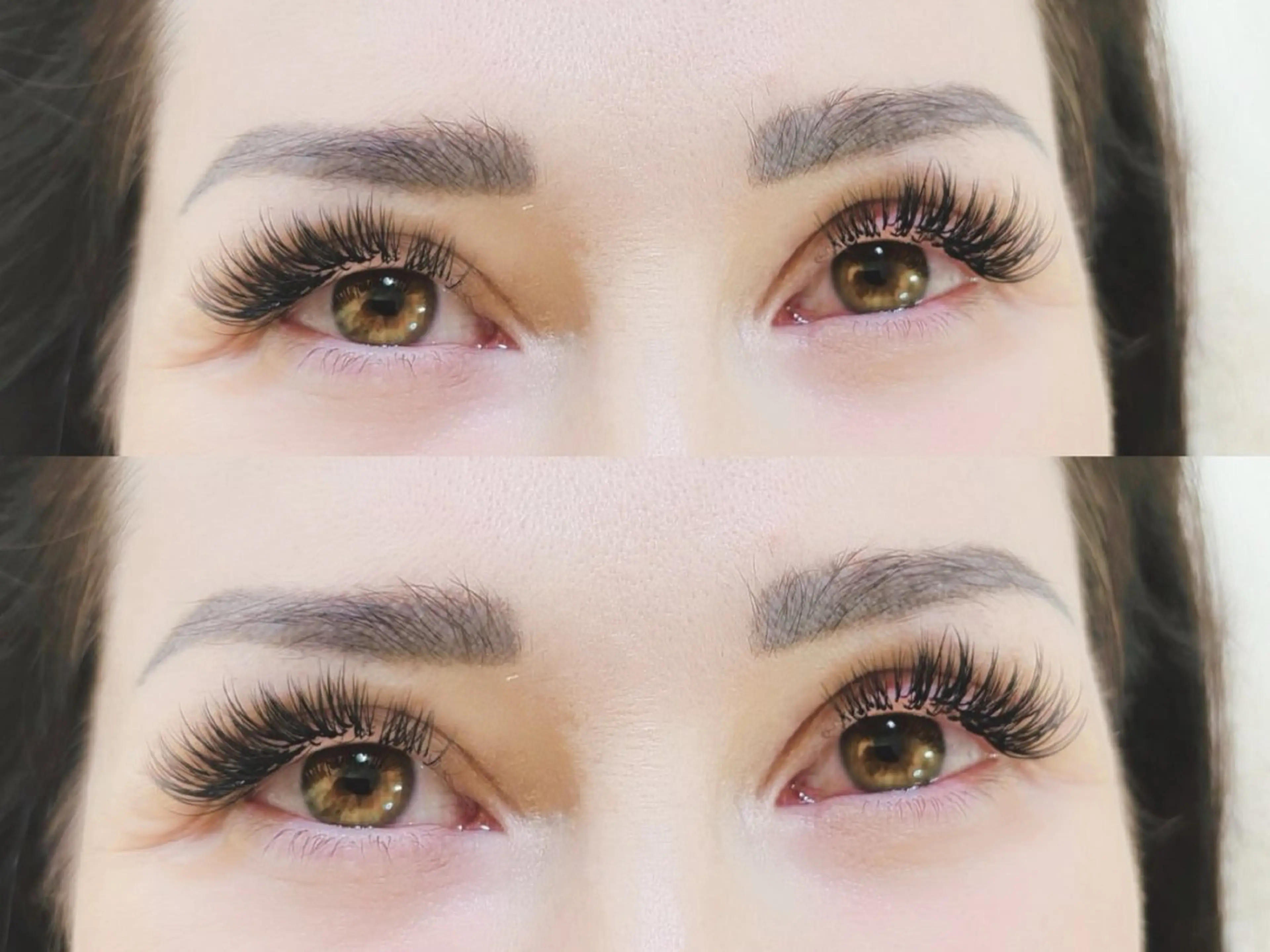 マツエク・マツパ 付け放題 バインドロック 束感まつ毛 フラットラッシュ パリジェンヌラッシュリフト マツエク オーロラ所属・AURORA RINAのマツエク・マツパデザイン