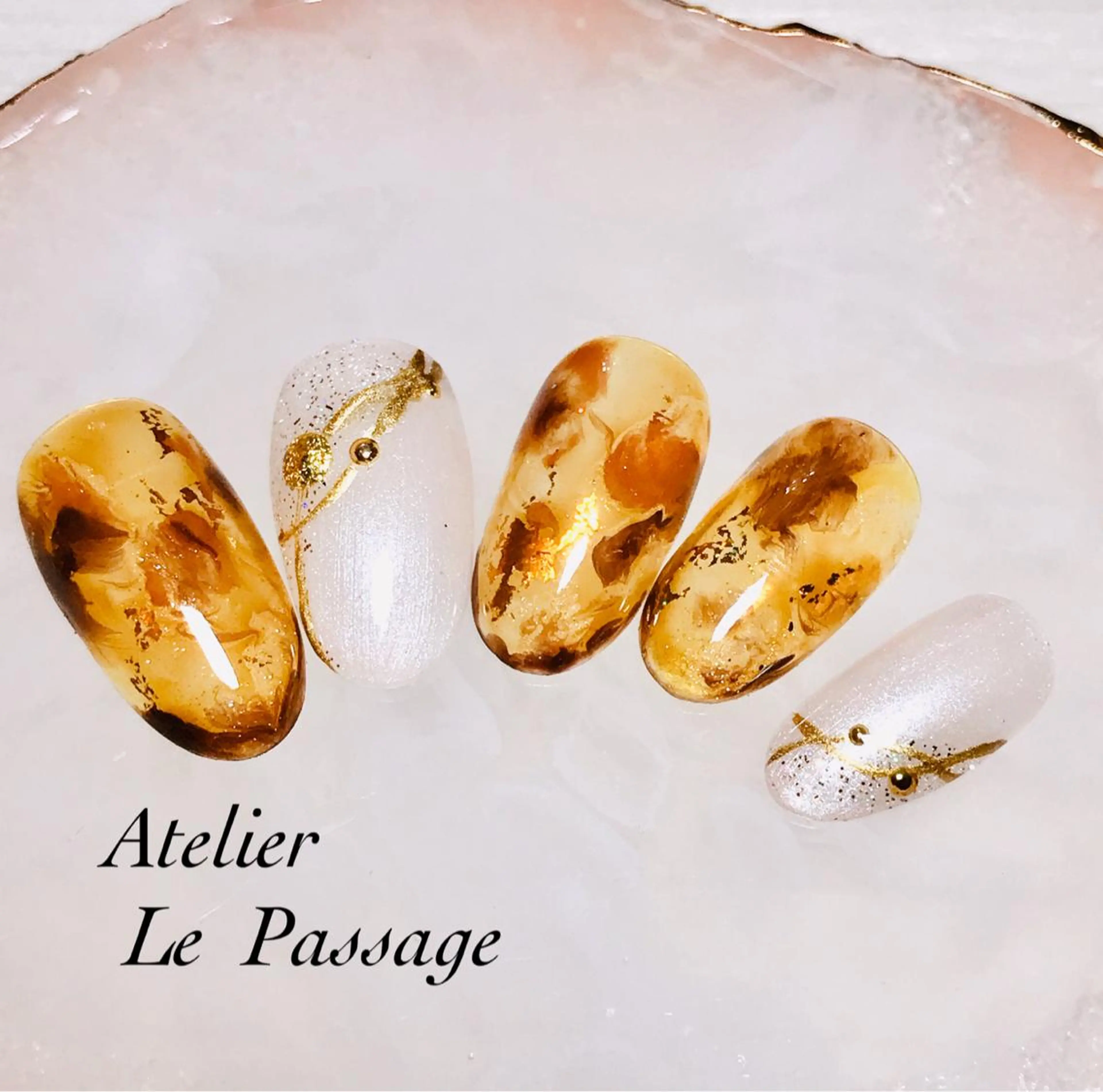 ネイル Atelier Le Passage所属・h nakatsukaのネイルデザイン