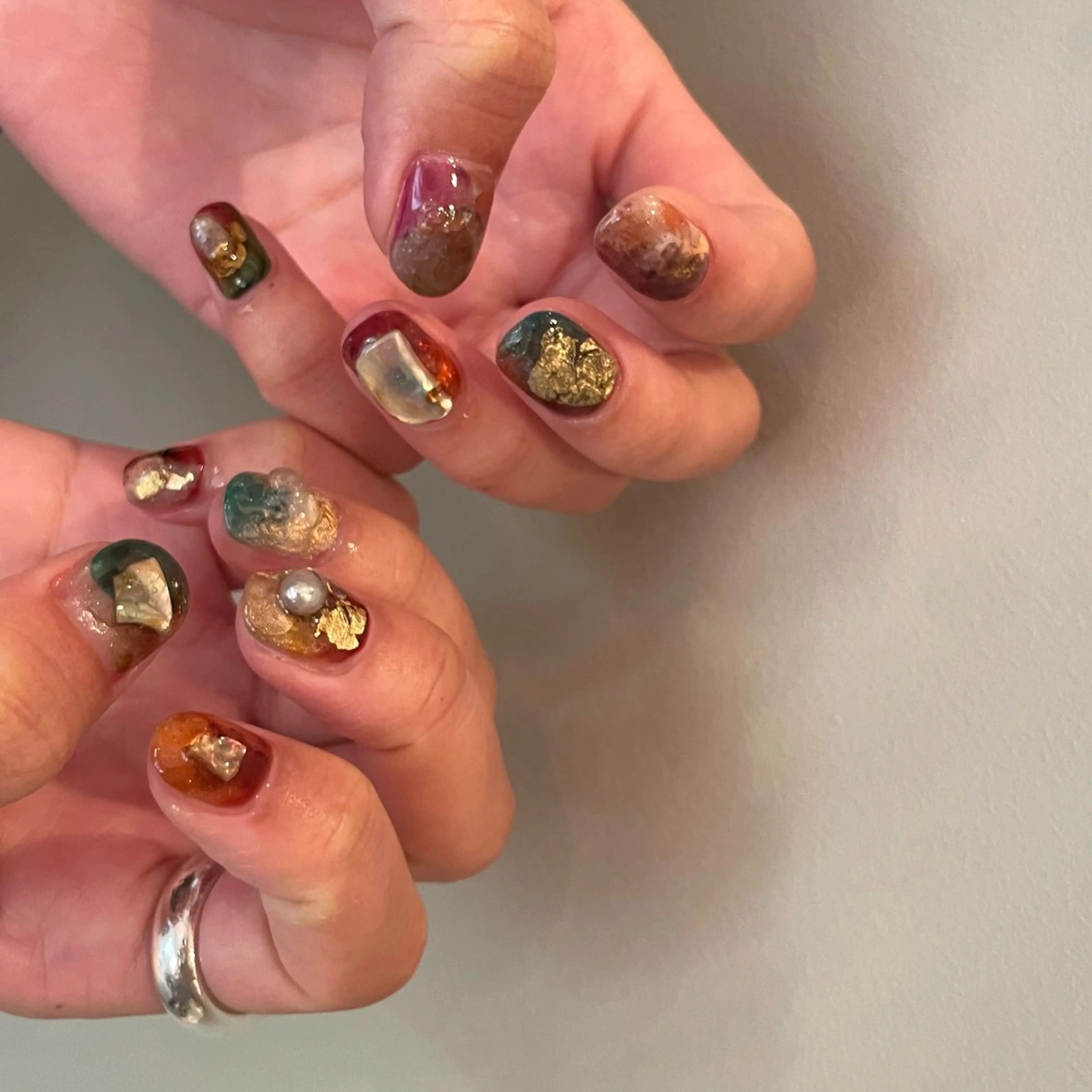 ネイル ハンドネイル lowaly所属・NAKAMURA HARUKAのネイルデザイン