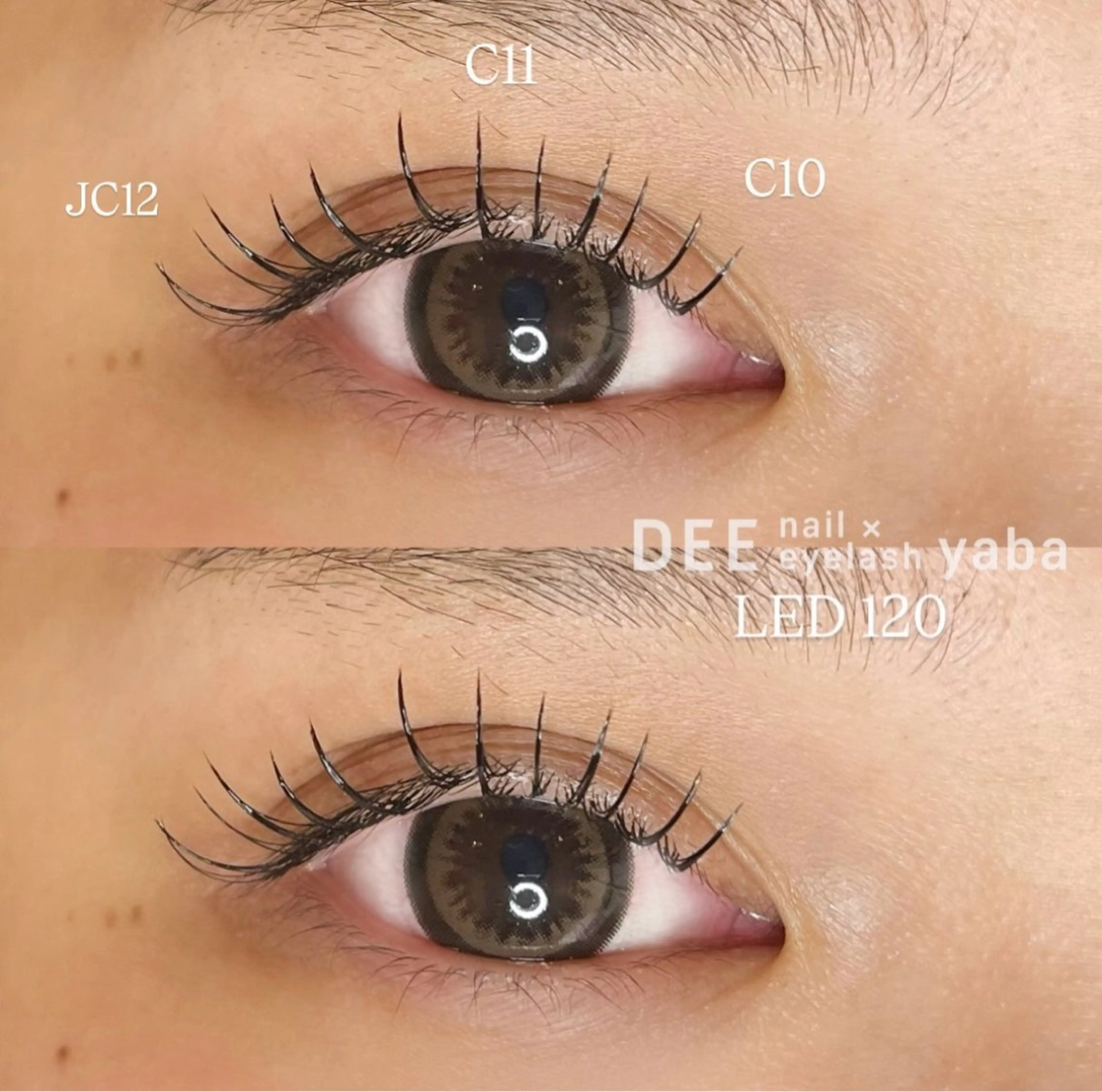 マツエク・マツパ yuka.k DEE yabaのマツエク・マツパデザイン