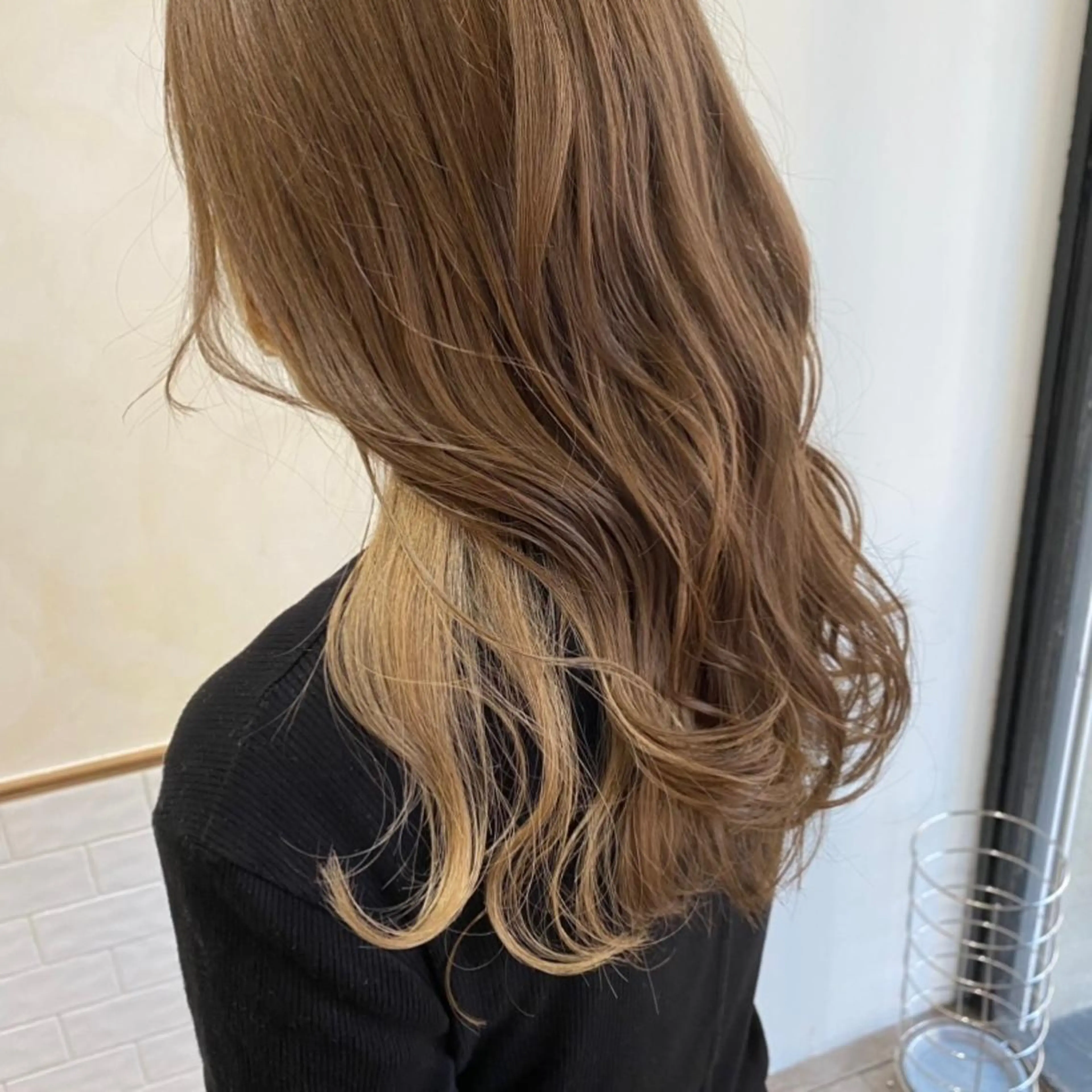 セミロング ヘアカラー トリートメント 【ioe岡本】🐶 向井歩のヘアスタイル