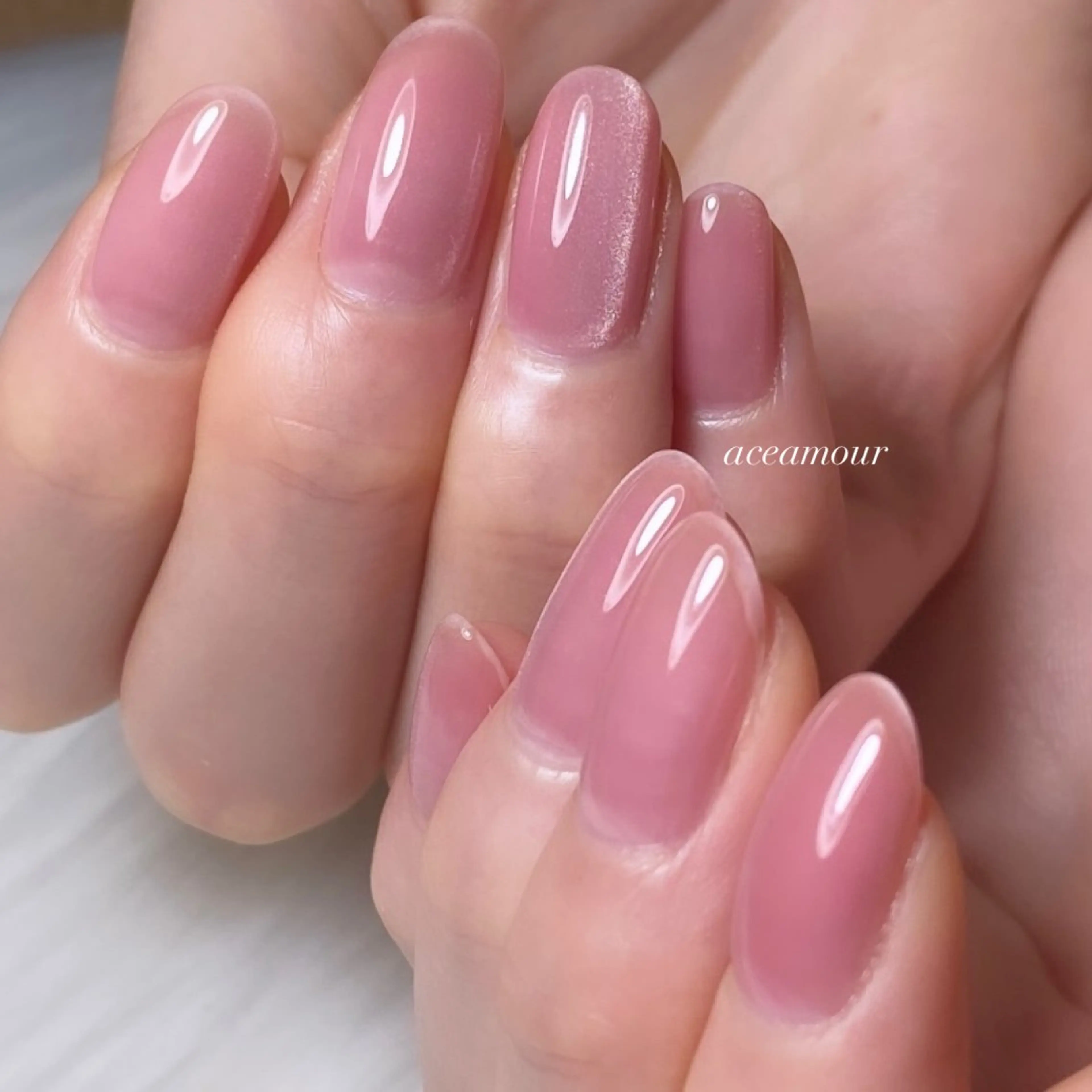 ネイル ハンドネイル ネイル/耳つぼ /新ホワイトニングのネイルデザイン