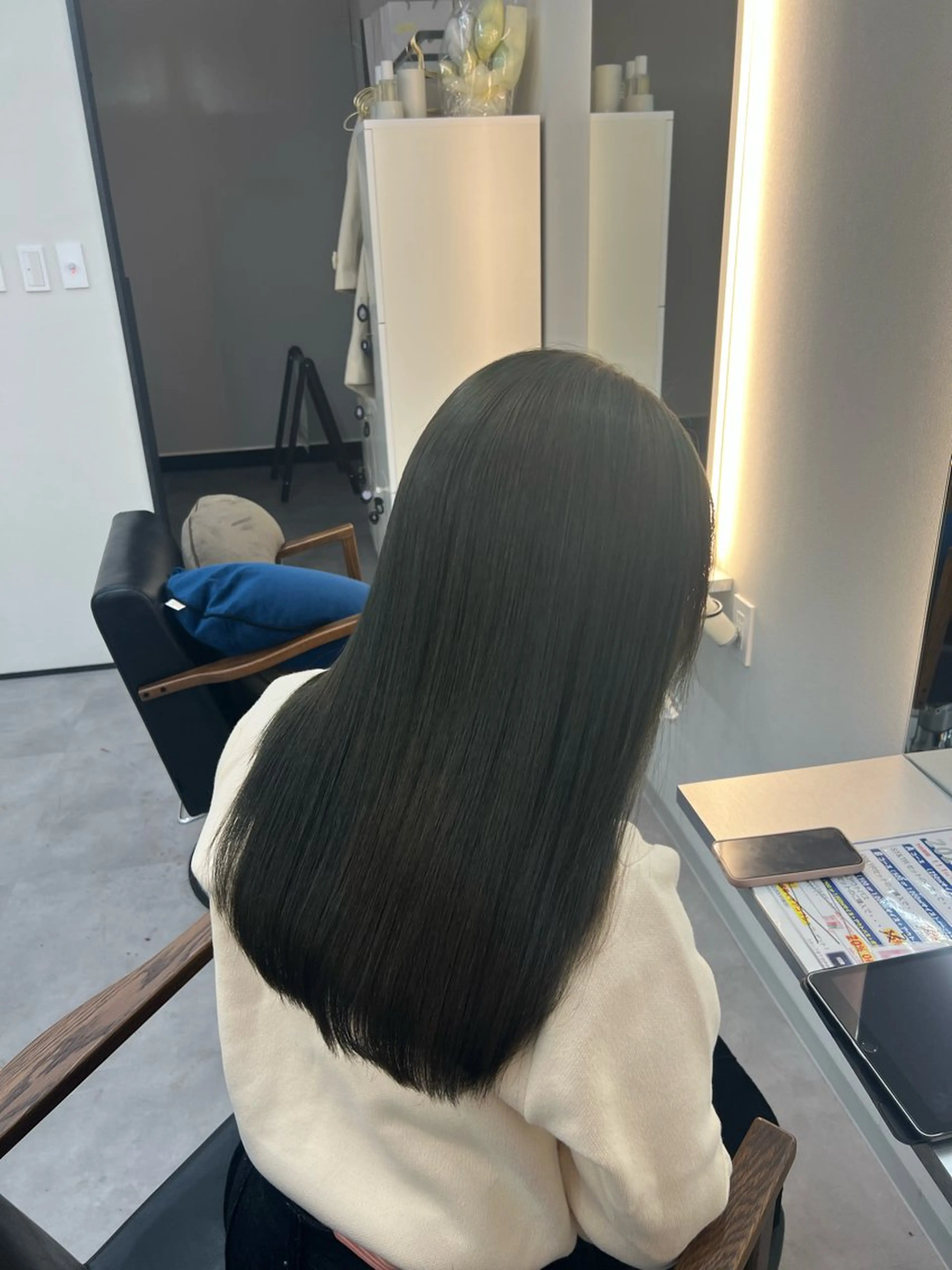 ロング RIENS Xrea nanamiのヘアスタイル