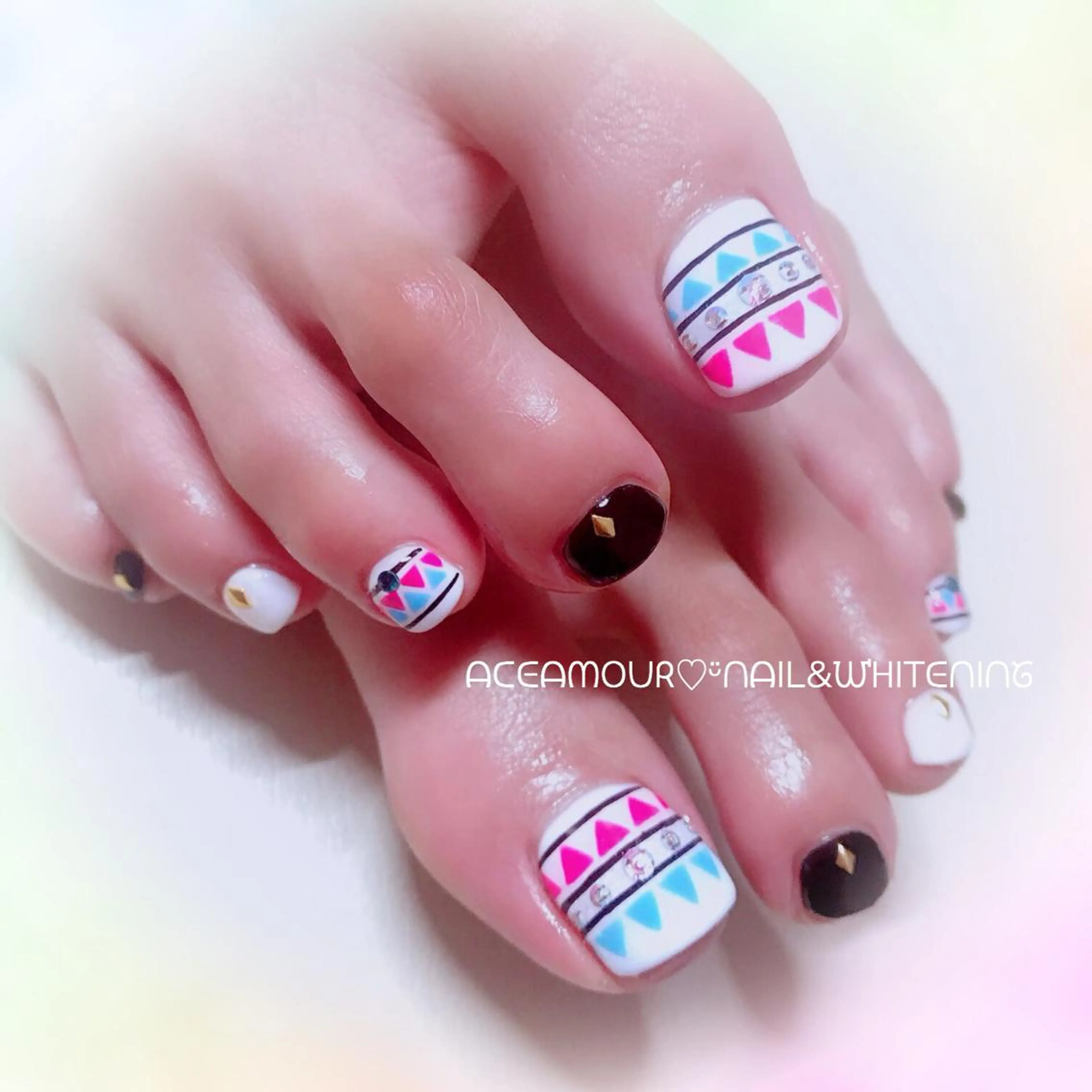 ネイル ネイル/耳つぼ /新ホワイトニングのネイルデザイン