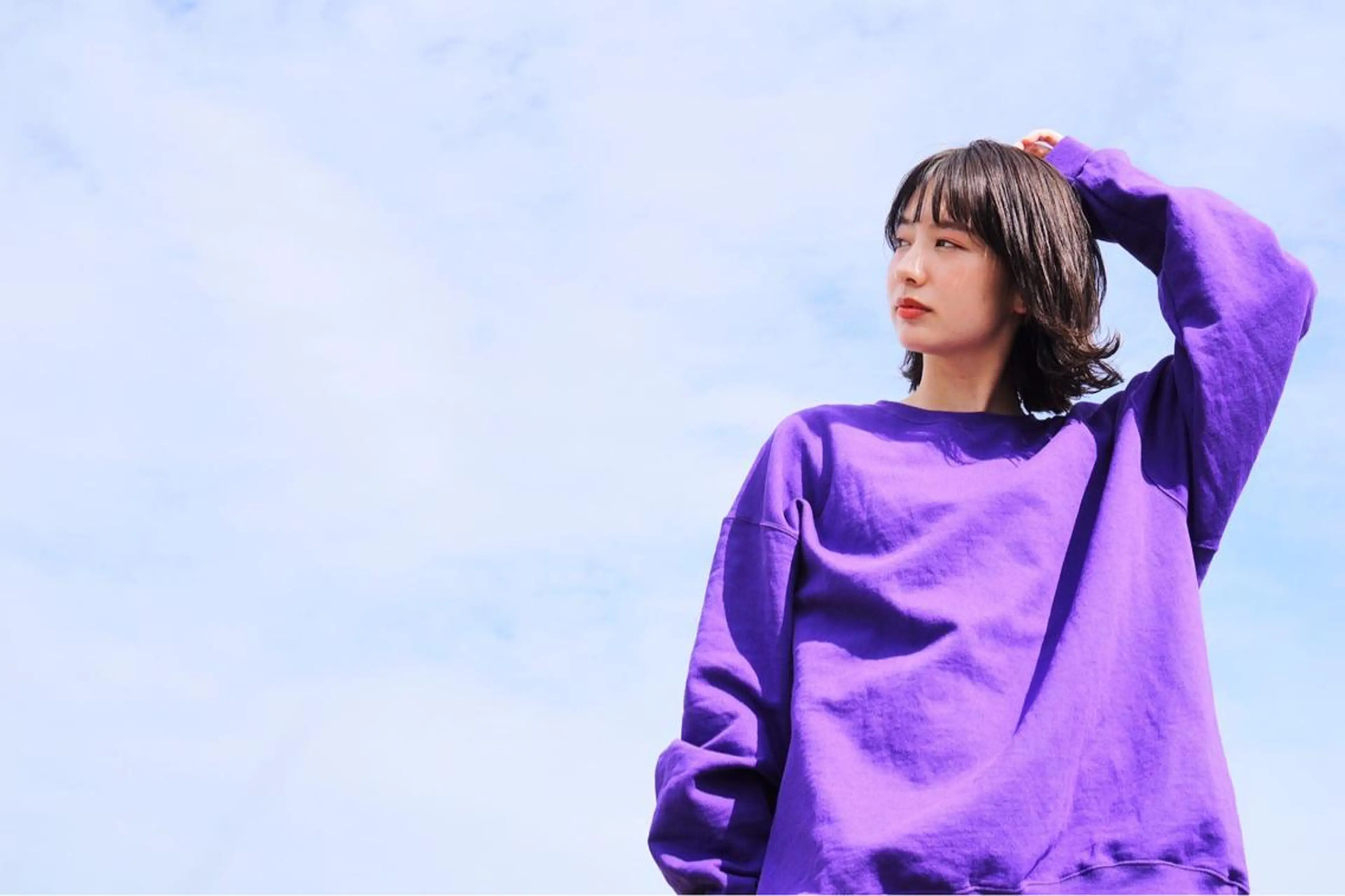 ミディアム 金丸 理子のヘアスタイル