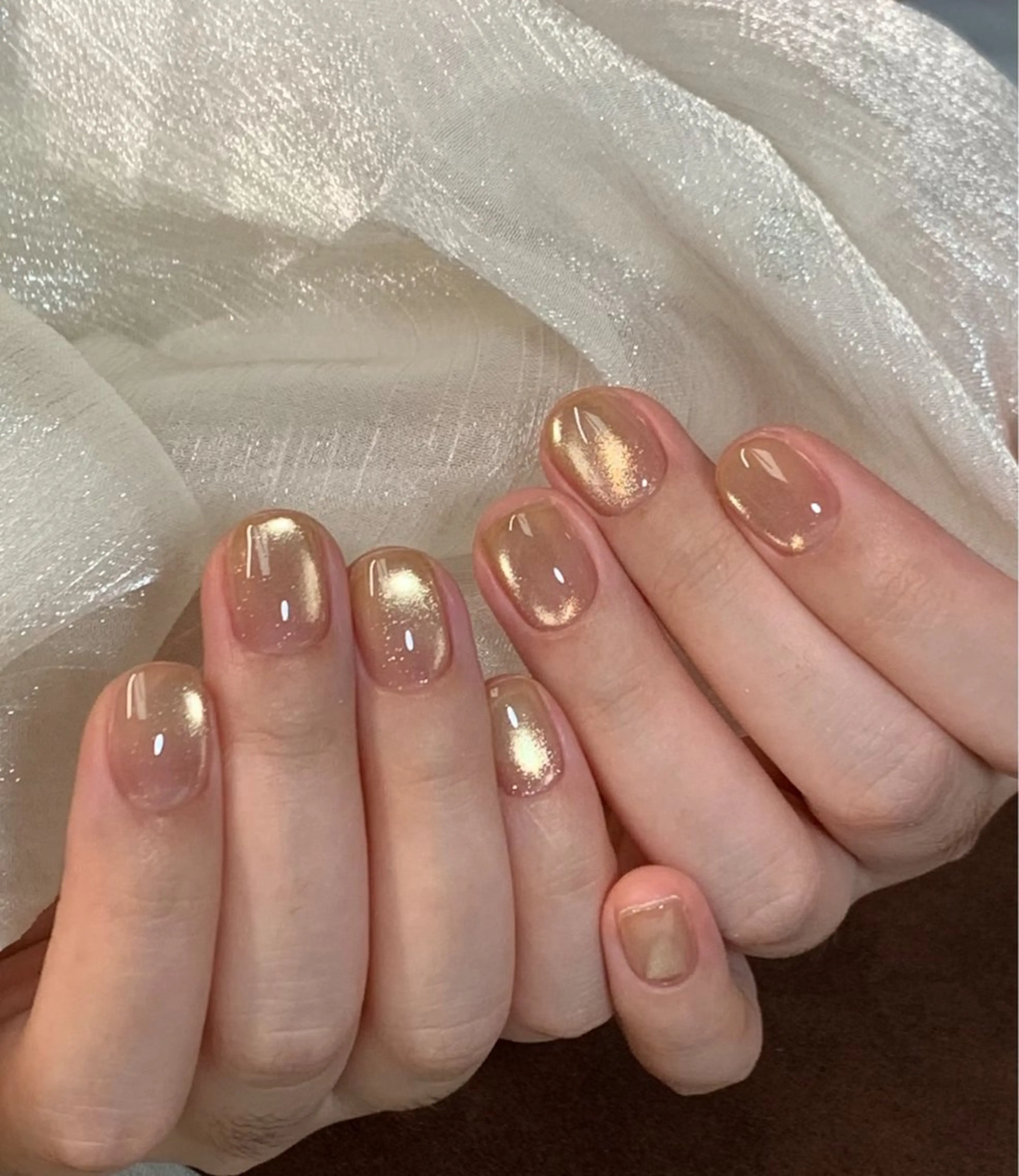 ネイル チークネイル フットネイル フレンチネイル ジェルネイル ガラスフレンチ ハンドネイル エニ キラのネイルデザイン