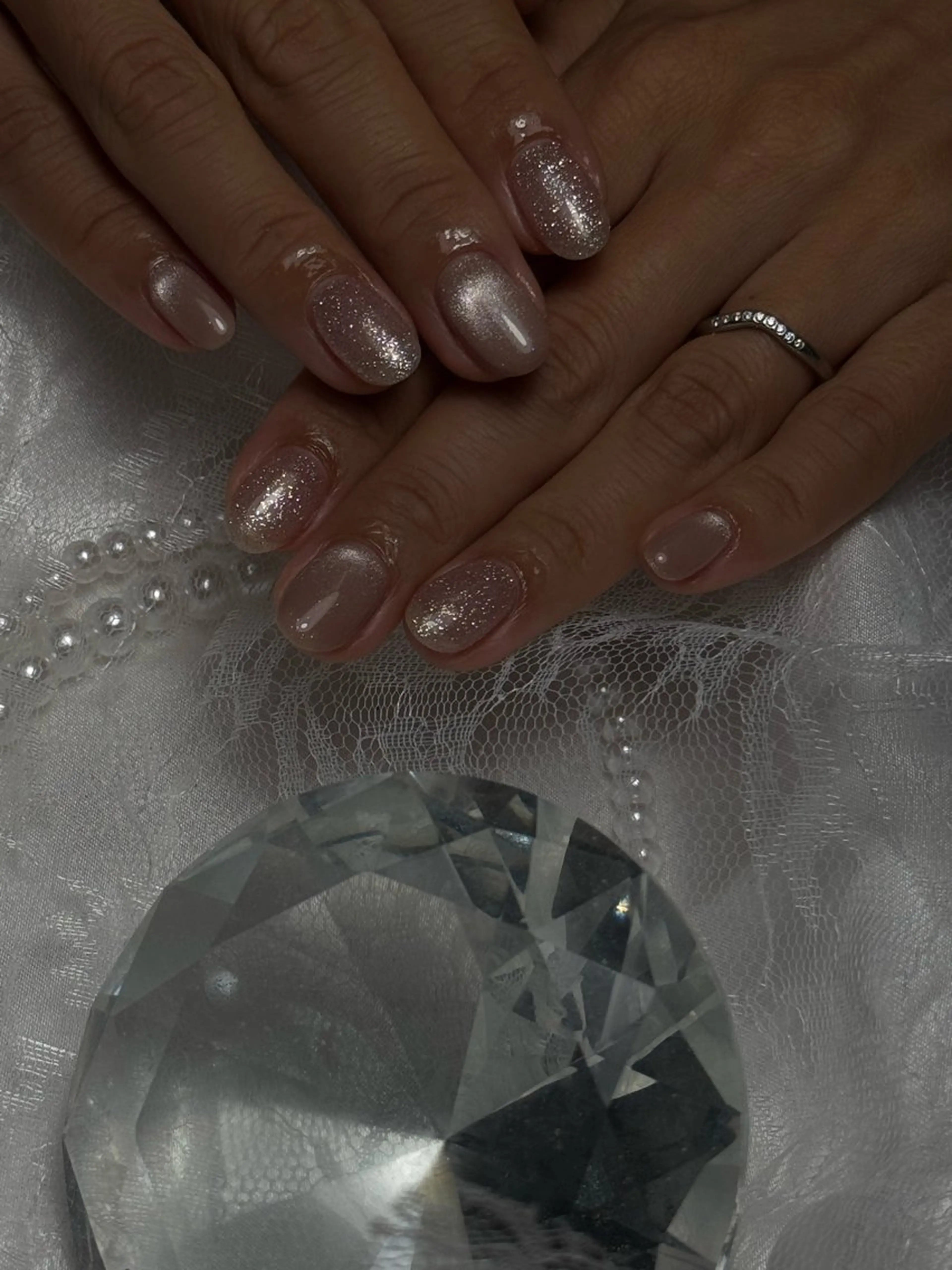 ネイル フラッシュネイル マグネットネイル ハンドネイル Suetake Shuriのネイルデザイン