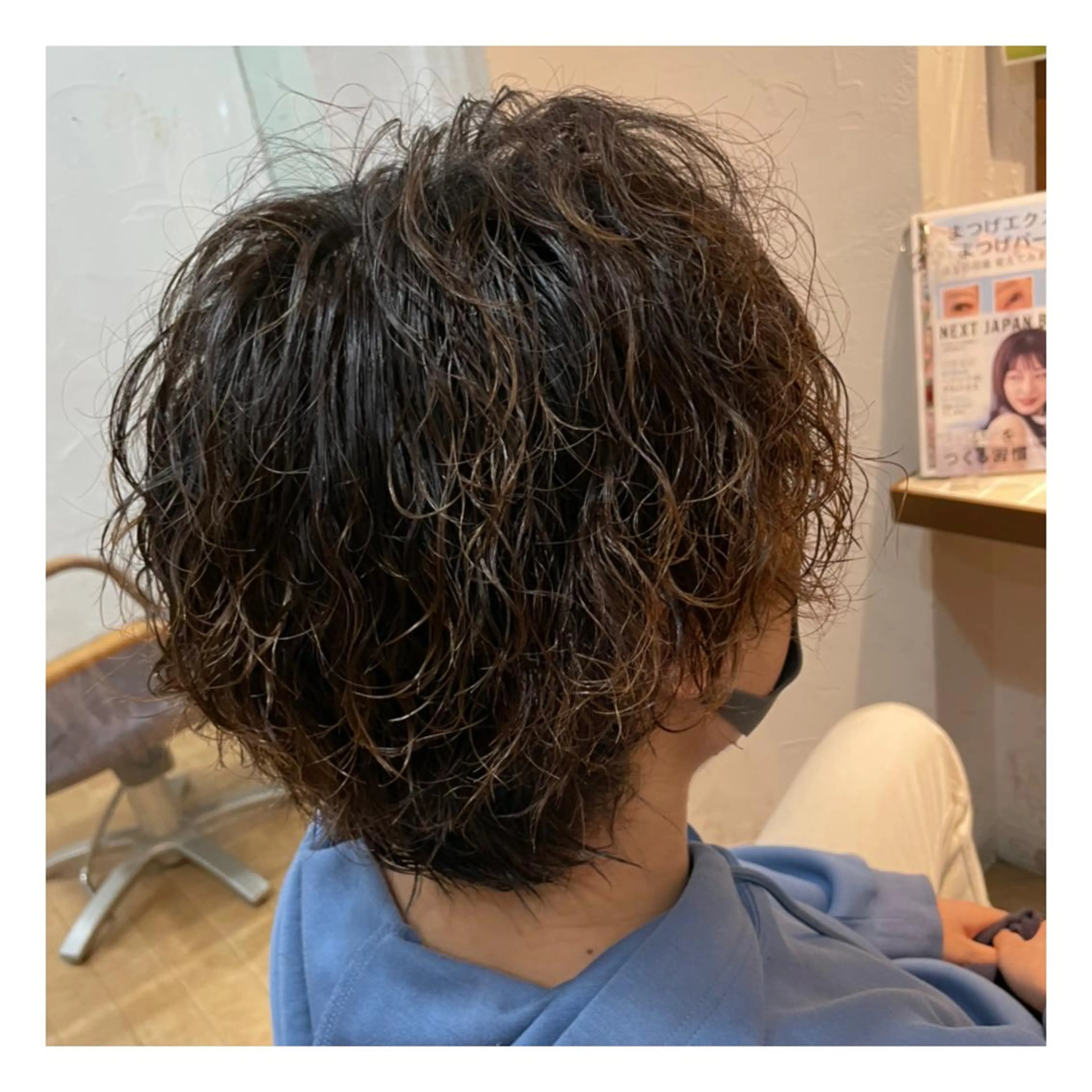 パーマ メンズ 🦖稲葉菜月🦖 異動しましたのヘアスタイル