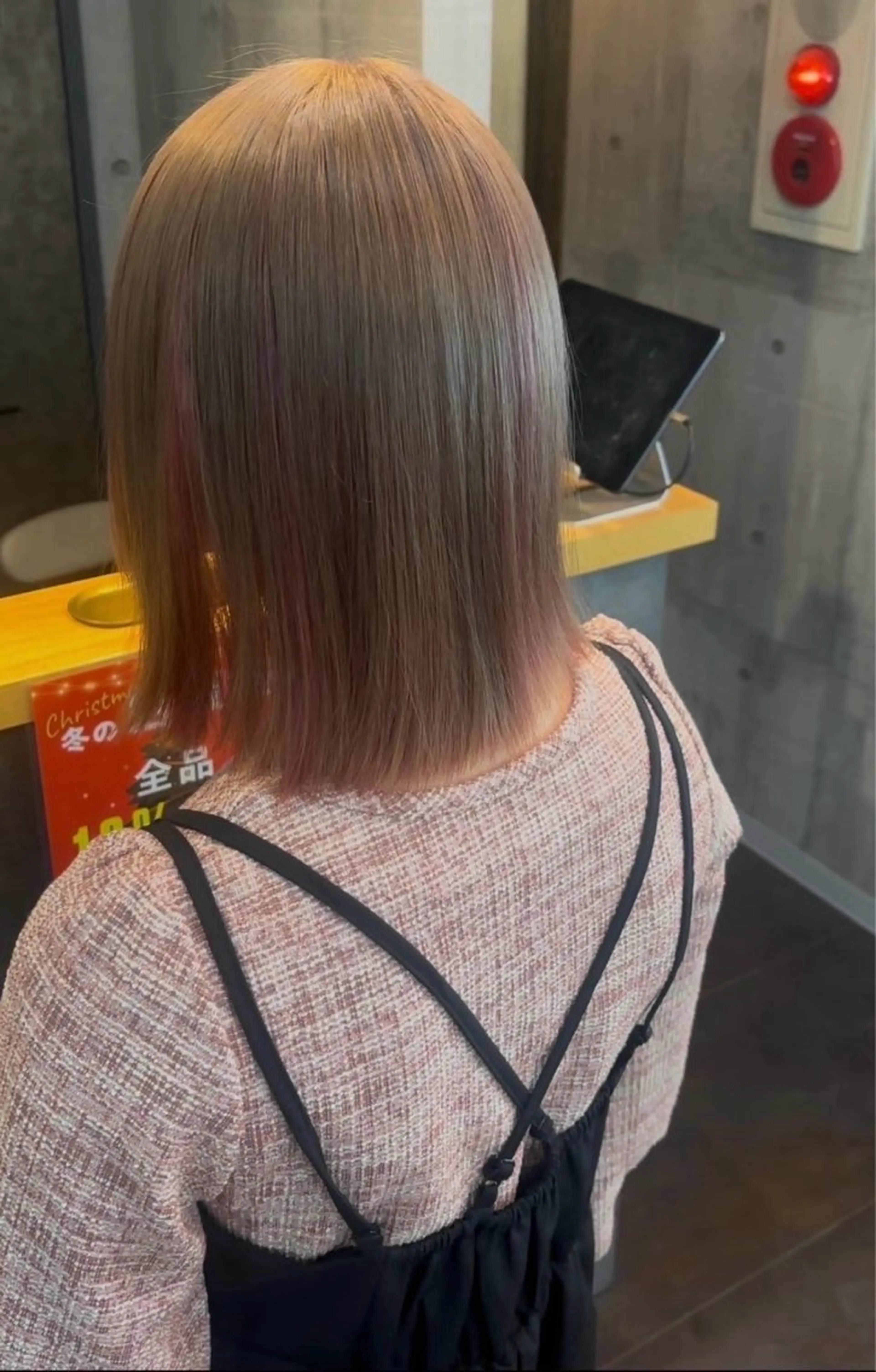 ミディアム カラー 😇極上カット😇ハ イトーンカラー😇のヘアスタイル