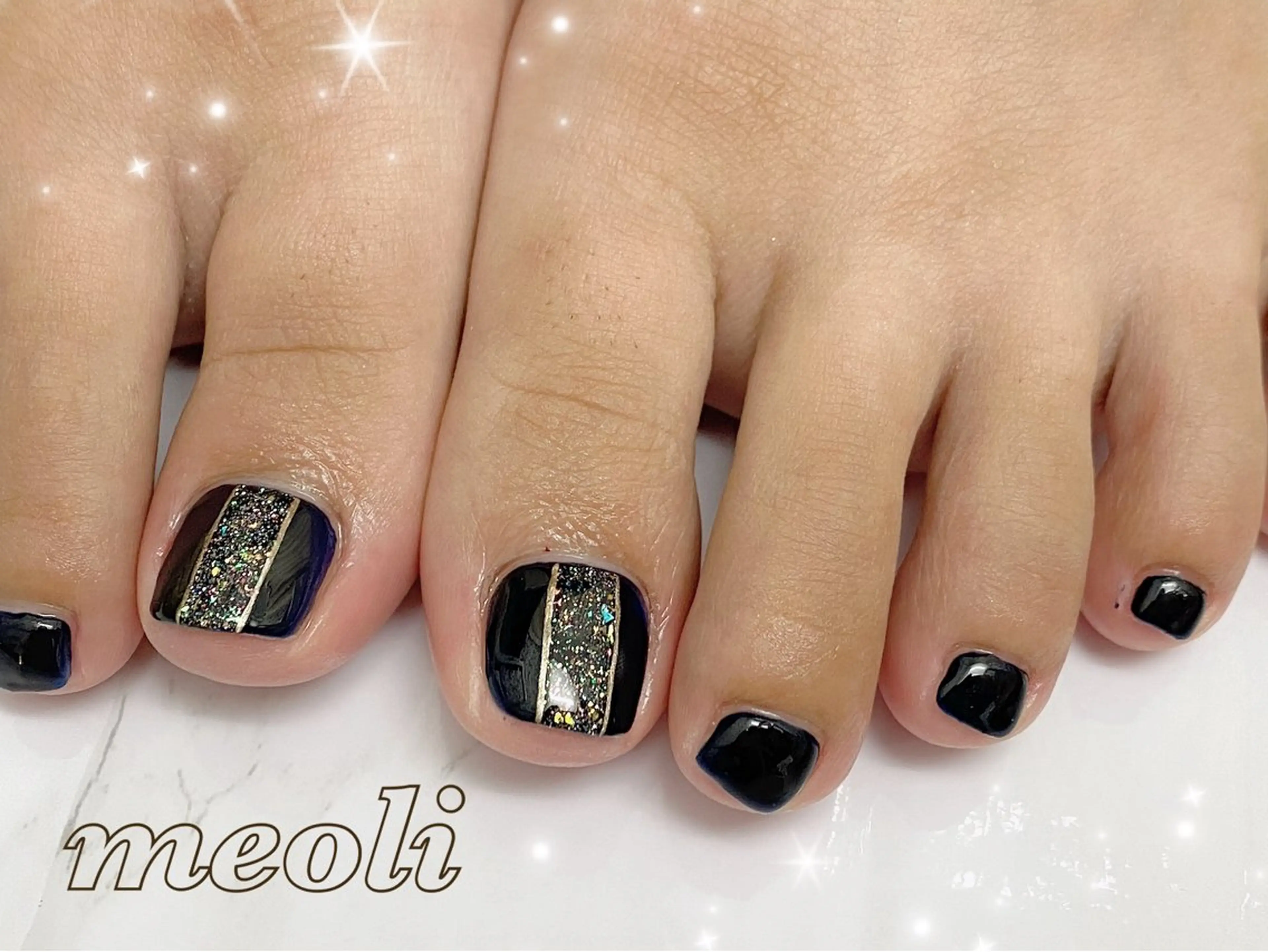 ネイル フットネイル nail salon meoli メグのネイルデザイン