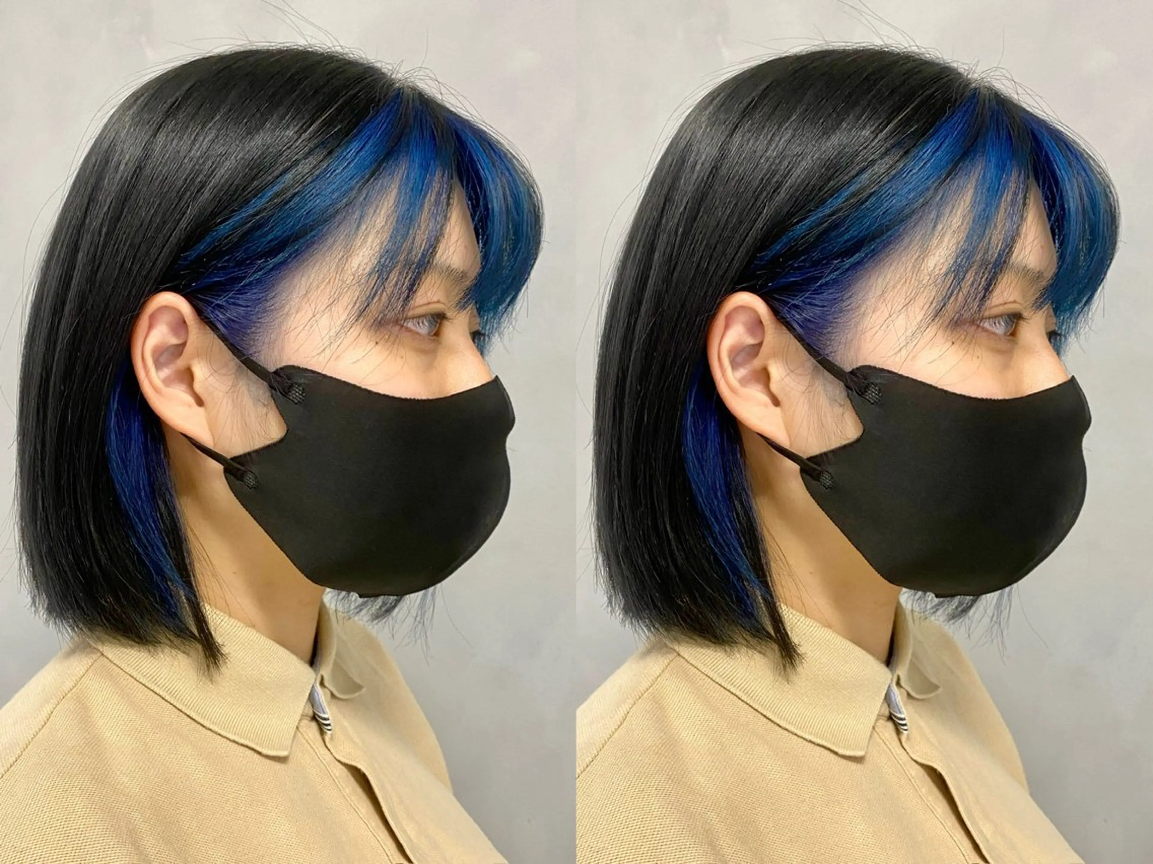 ショート カラー インナーカラー 髪質改善/縮毛矯正 レイヤー/松川匠のヘアスタイル