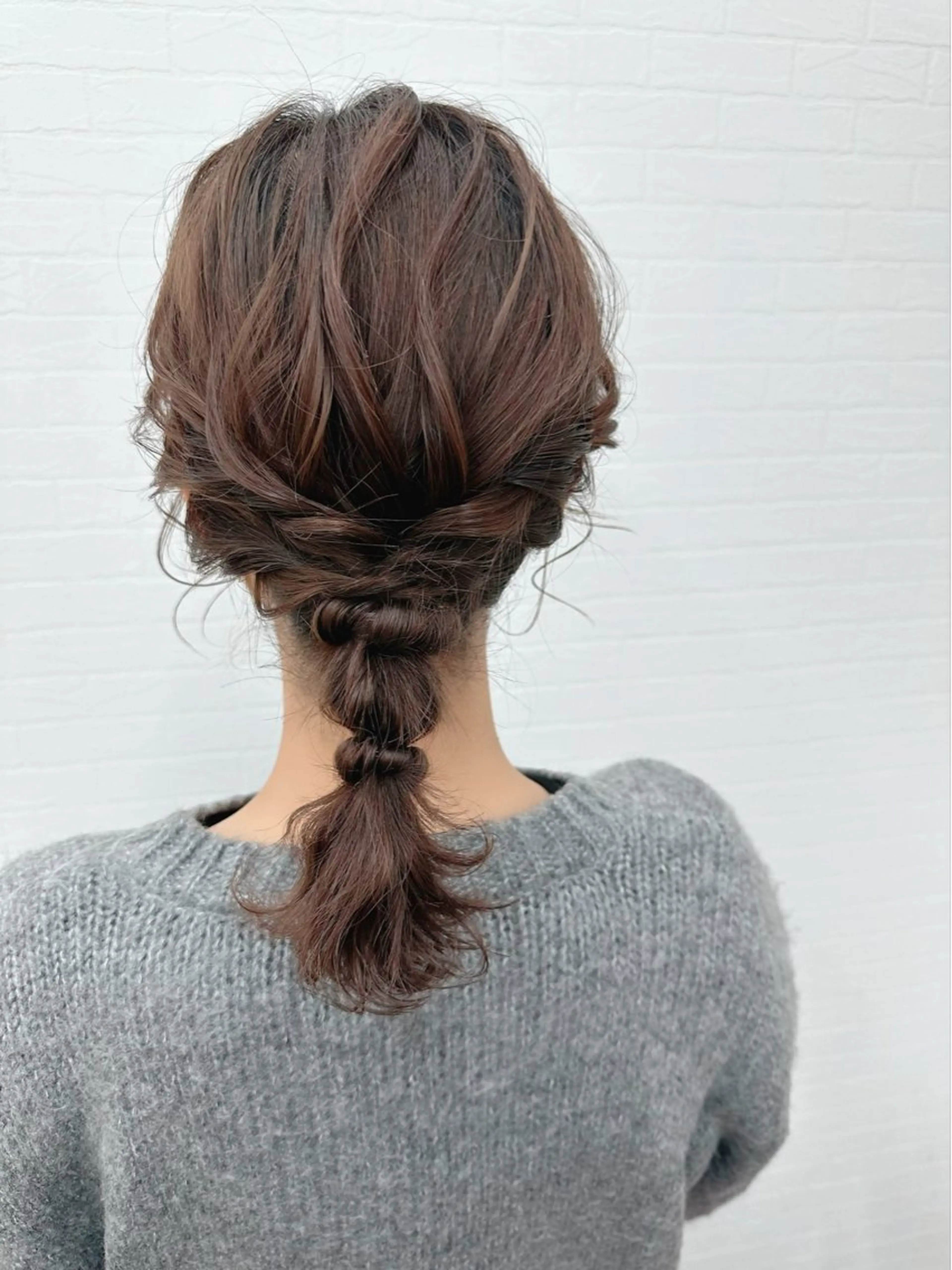 セミロング ヘアアレンジ ヘアセット GRANLUSSO 〜グランルッソ駅前店所属・木口 嘉美のヘアスタイル