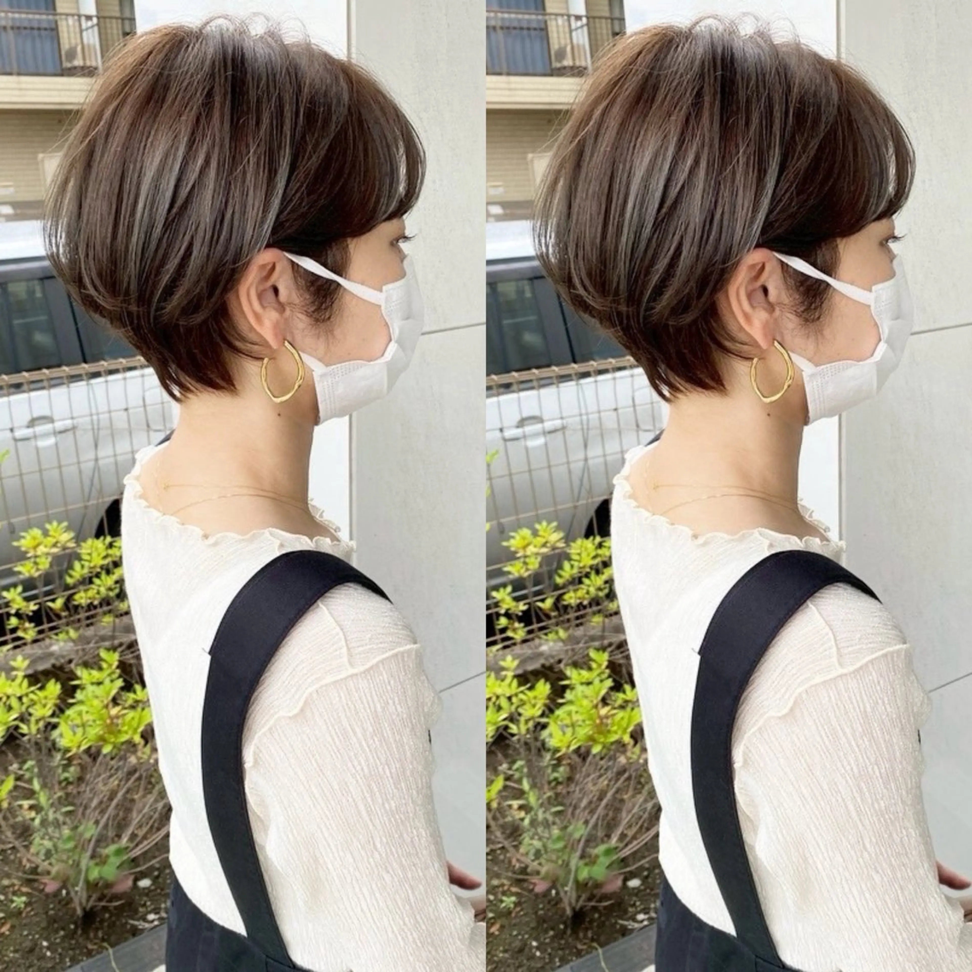 ショートカット➕ワンカラー⭐️（3センチ以上カット可能な方）の写真