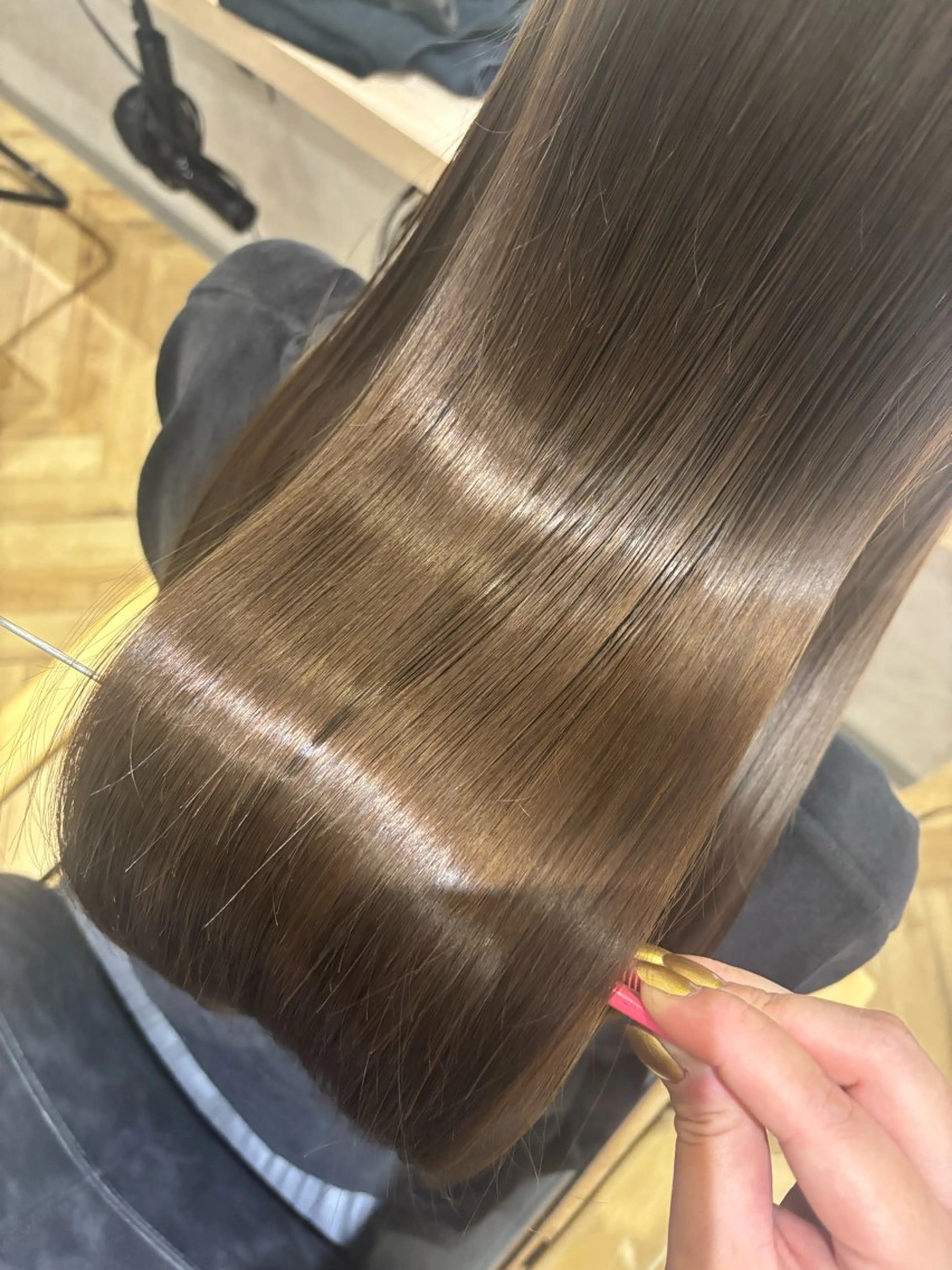 ミディアム カラー Asumi 髪質改善/美髪/艶髪のヘアスタイル