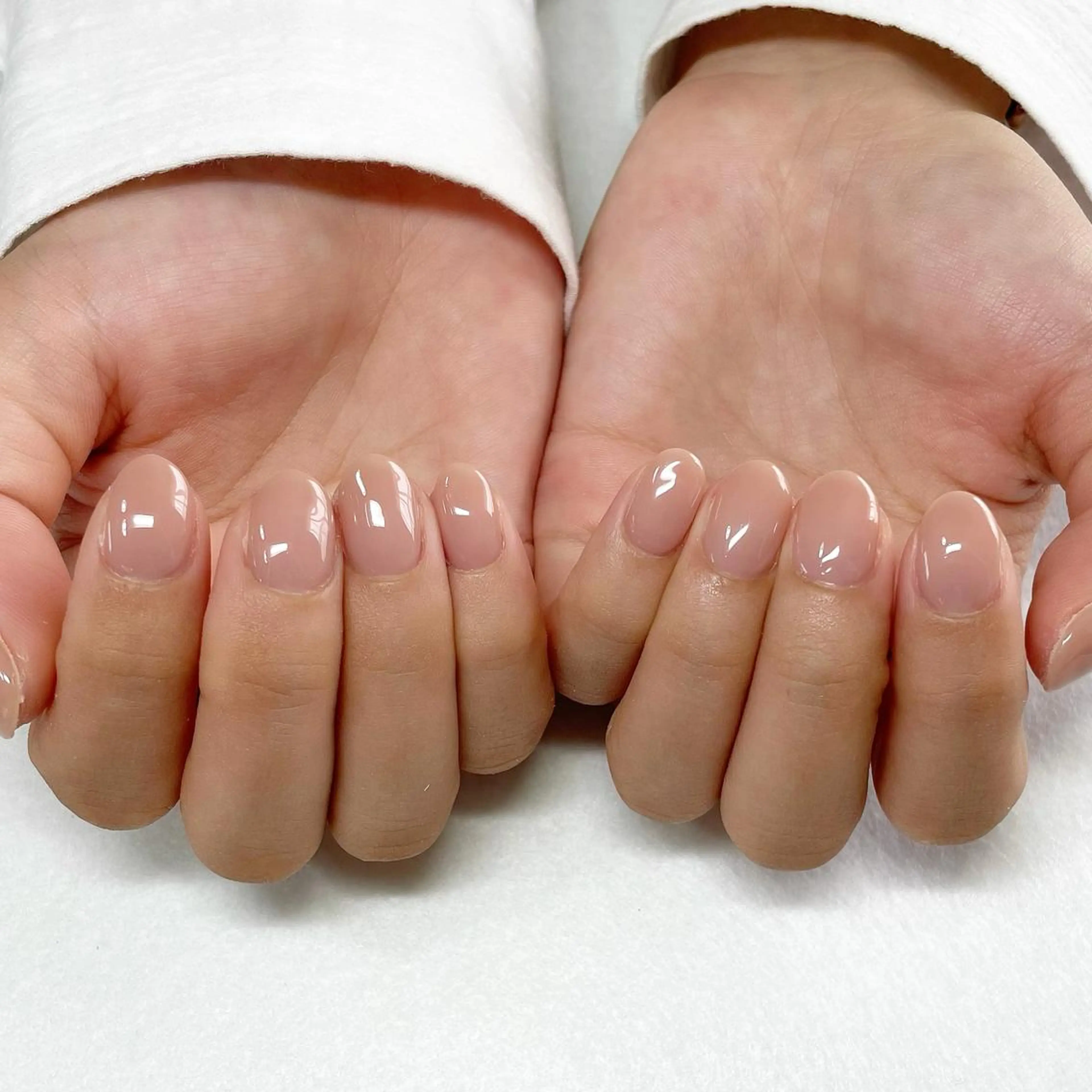 ネイル ワンカラーネイル 東 千夏のネイルデザイン