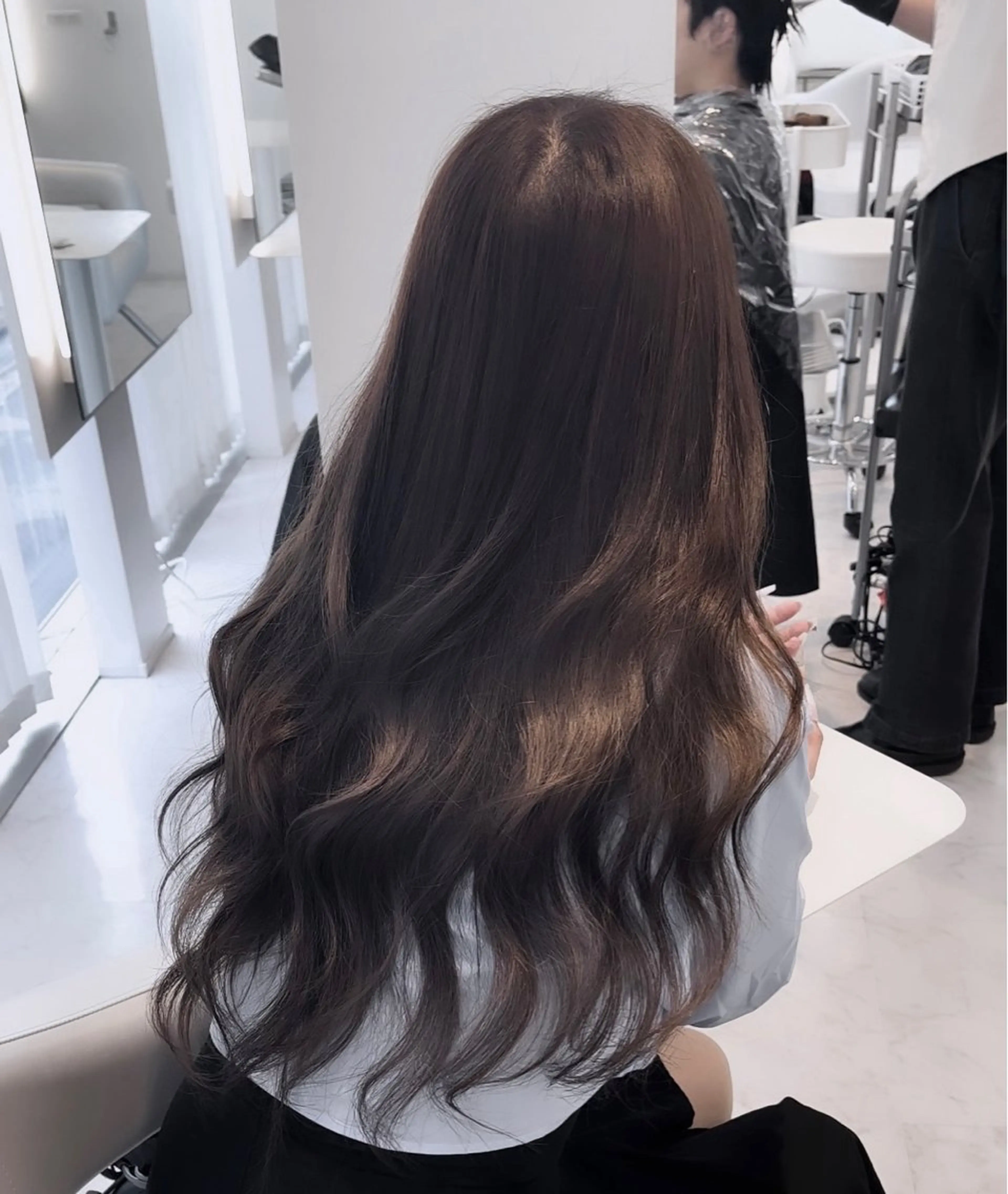 ロング カラー 石川 裕将のヘアスタイル