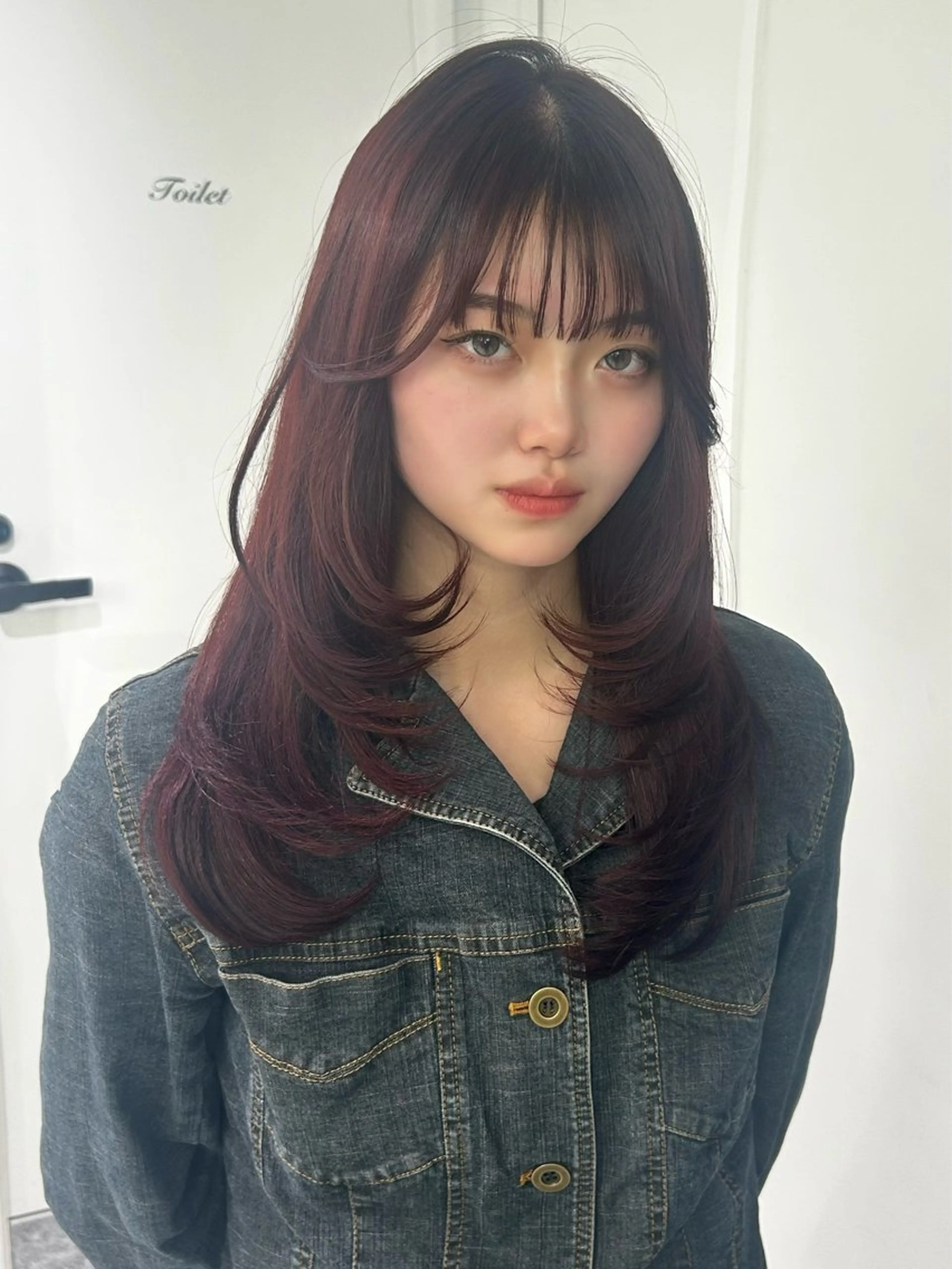 ロング レイヤー／マツエク 💋𝑨𝑵𝑵𝑨のヘアスタイル