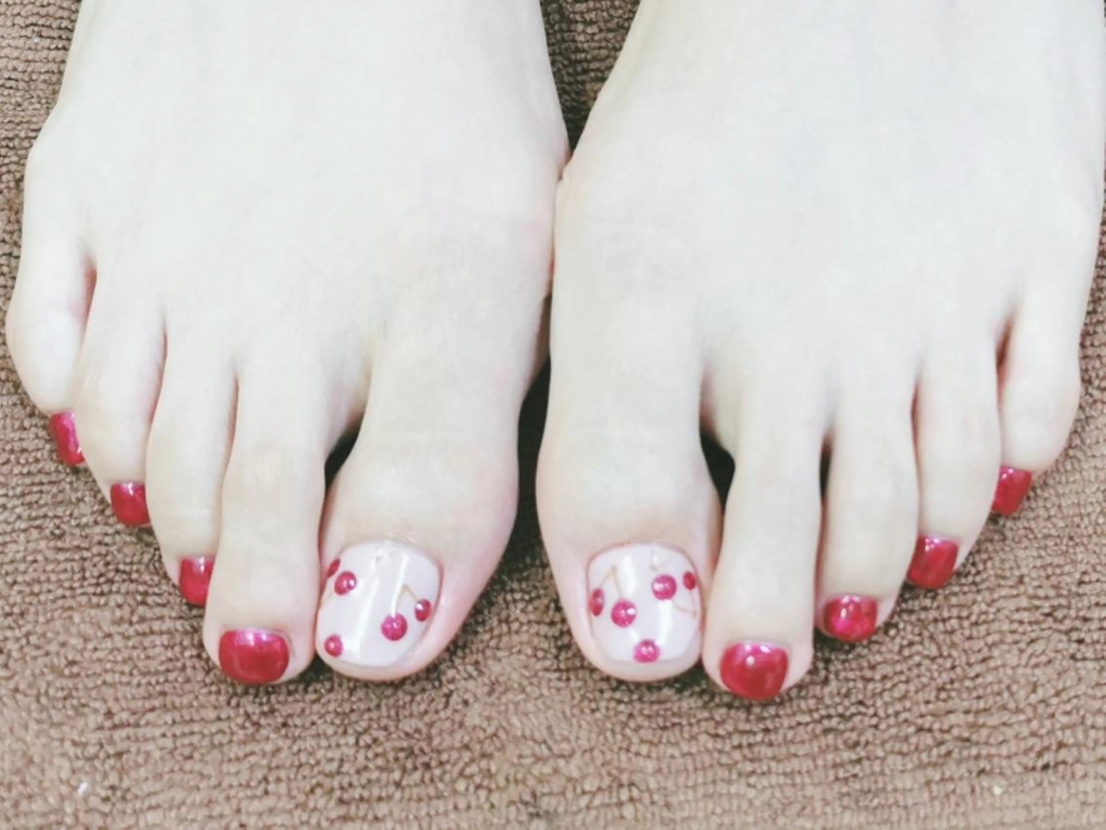 ネイル フットネイル 上福岡 らんらんのネイルデザイン