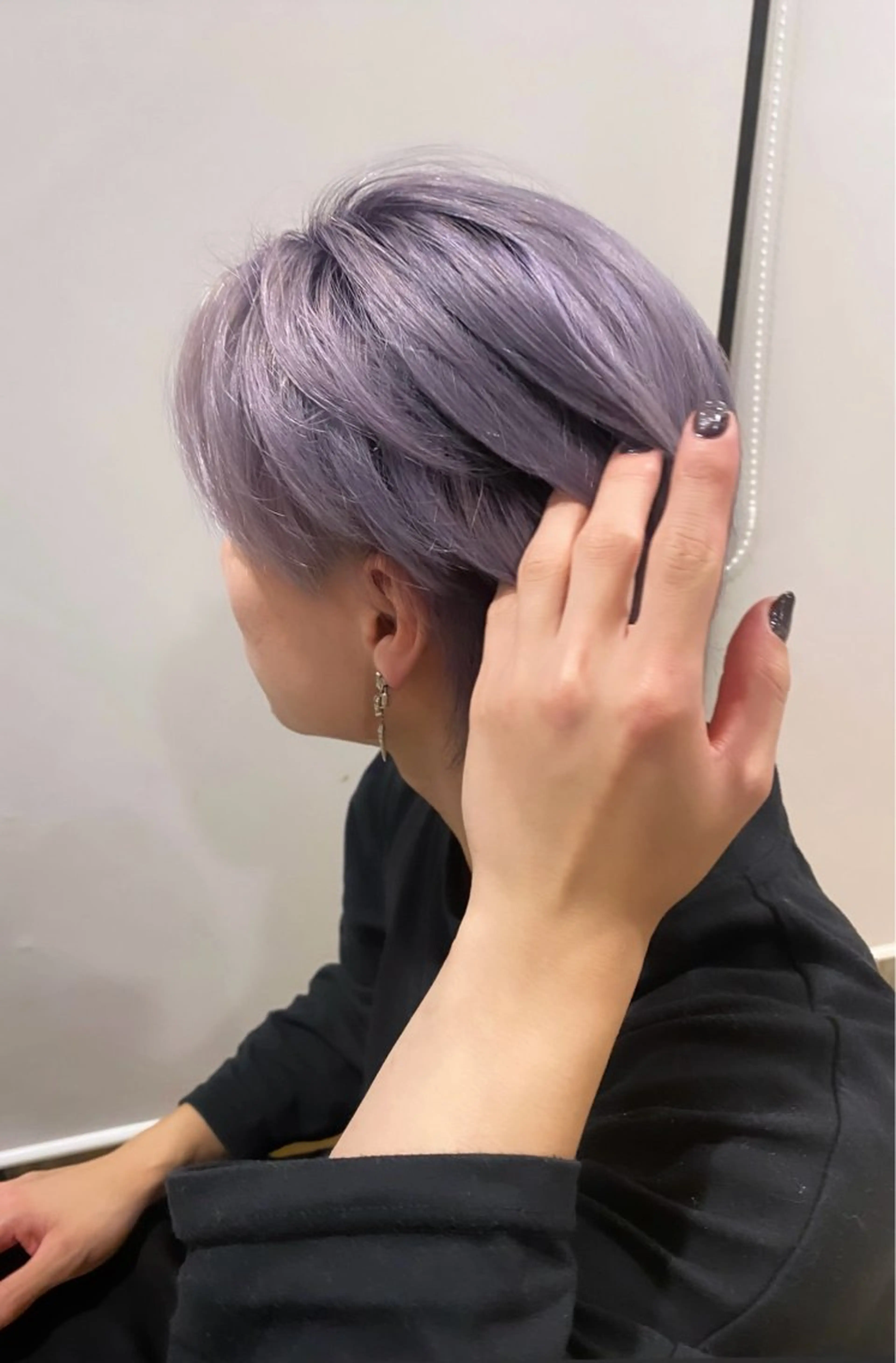 ショート カラー メンズ 派手髪/ハイトーン RIN🩵ྀིのヘアスタイル