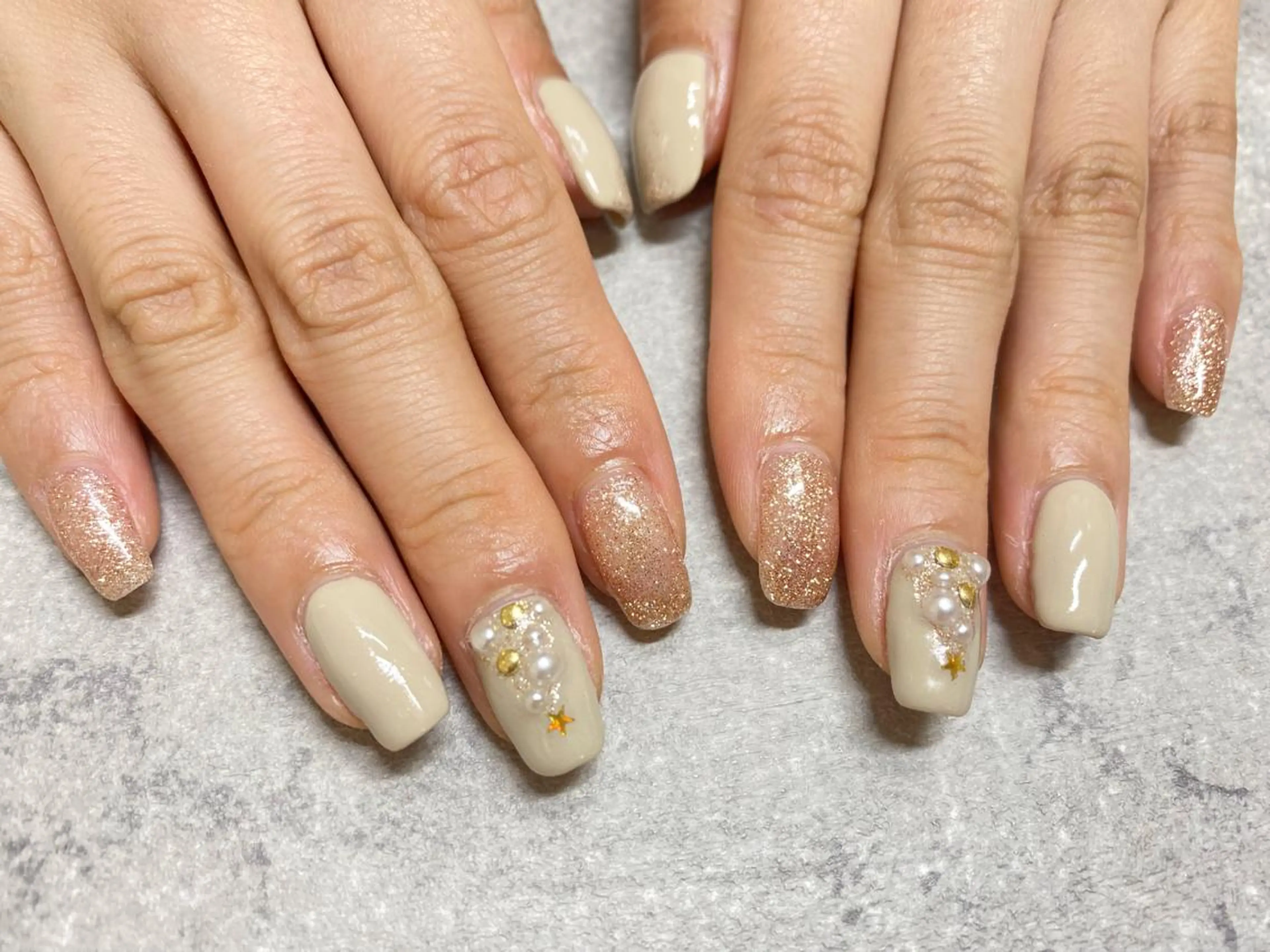 ネイル ハンドネイル Mogu nail 二子玉川のネイルデザイン