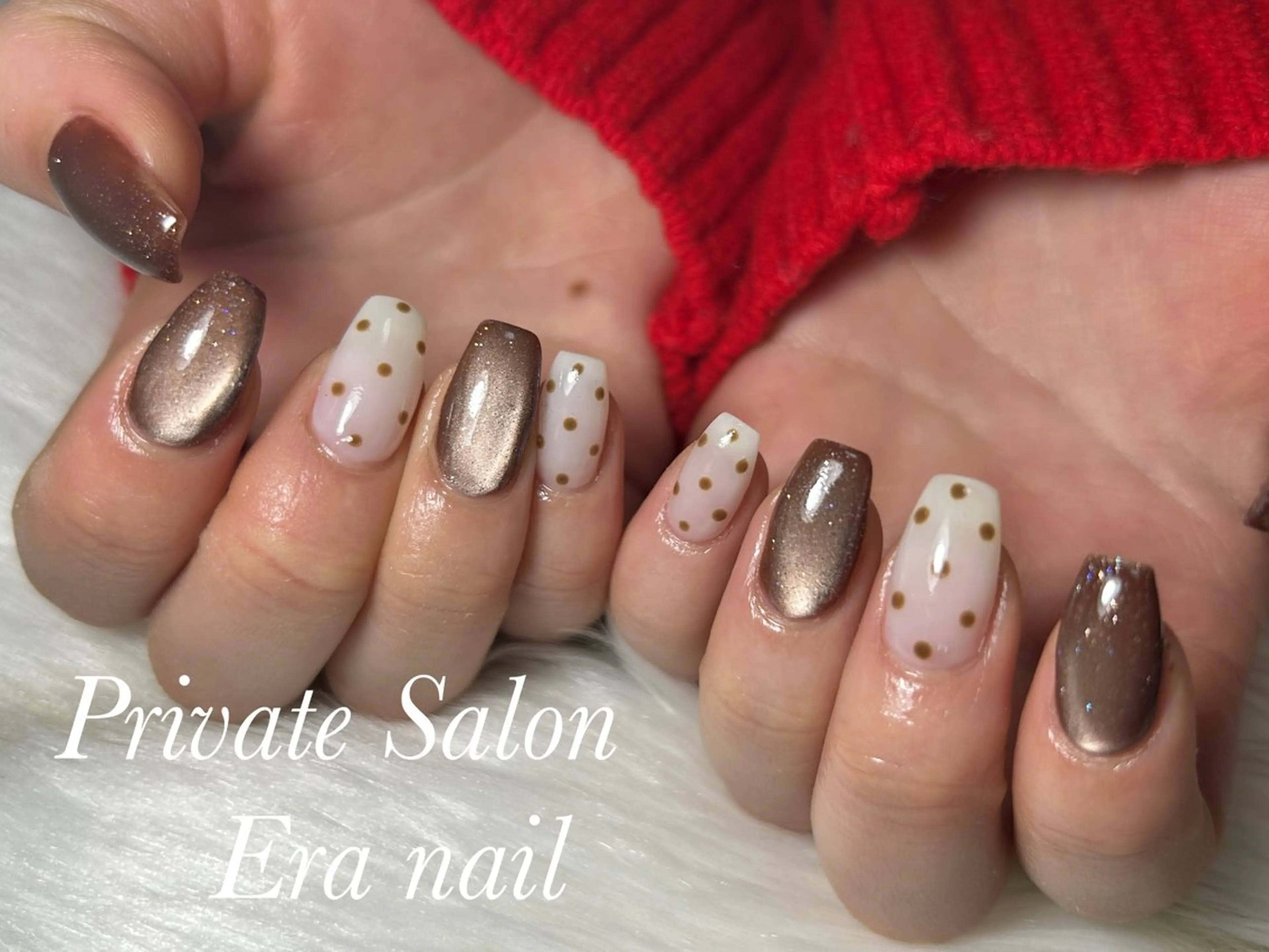 ネイル 持ち込み ハンドネイル Era nailのネイルデザイン