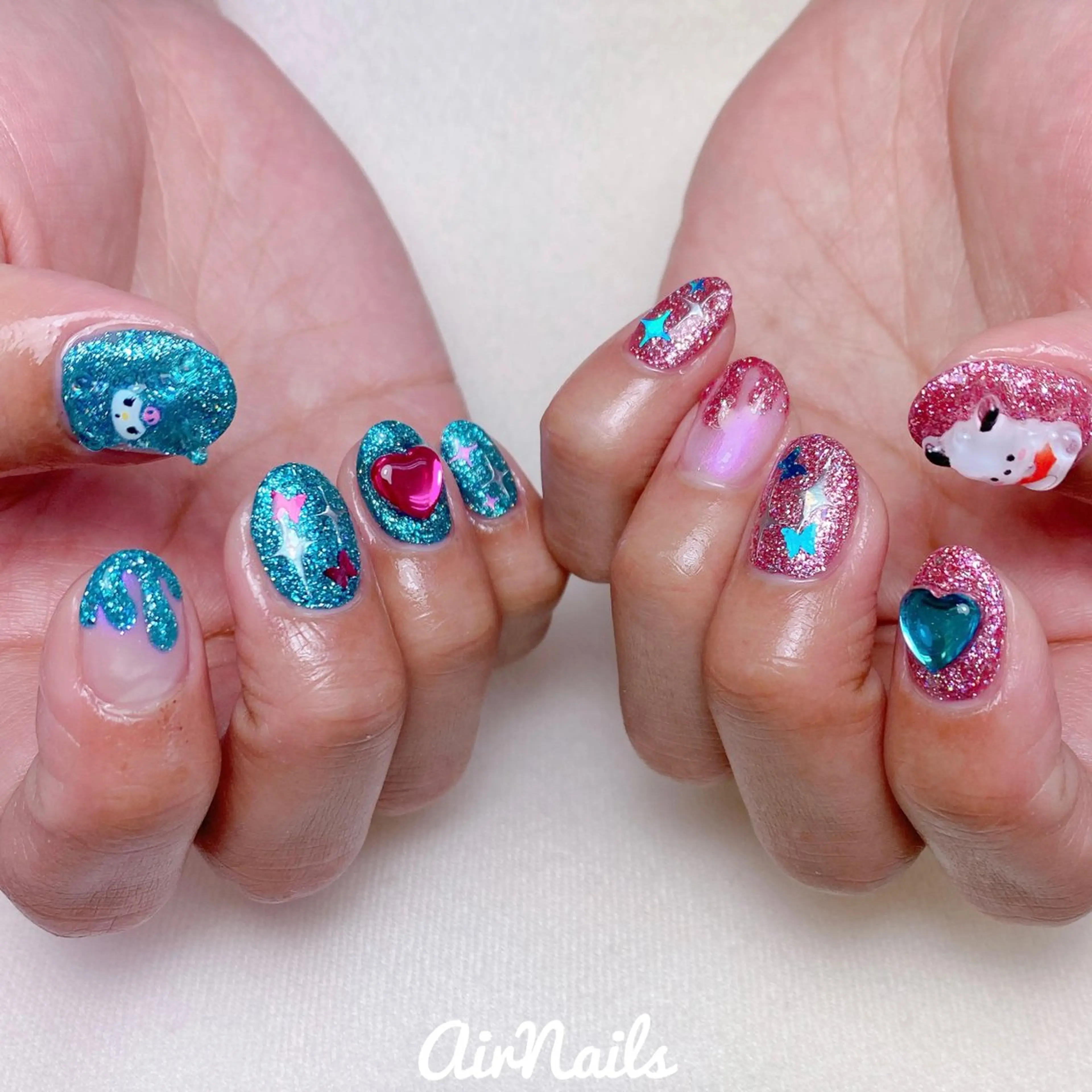 ネイル ハンドネイル フットネイル ♡ airnails ♡のネイルデザイン