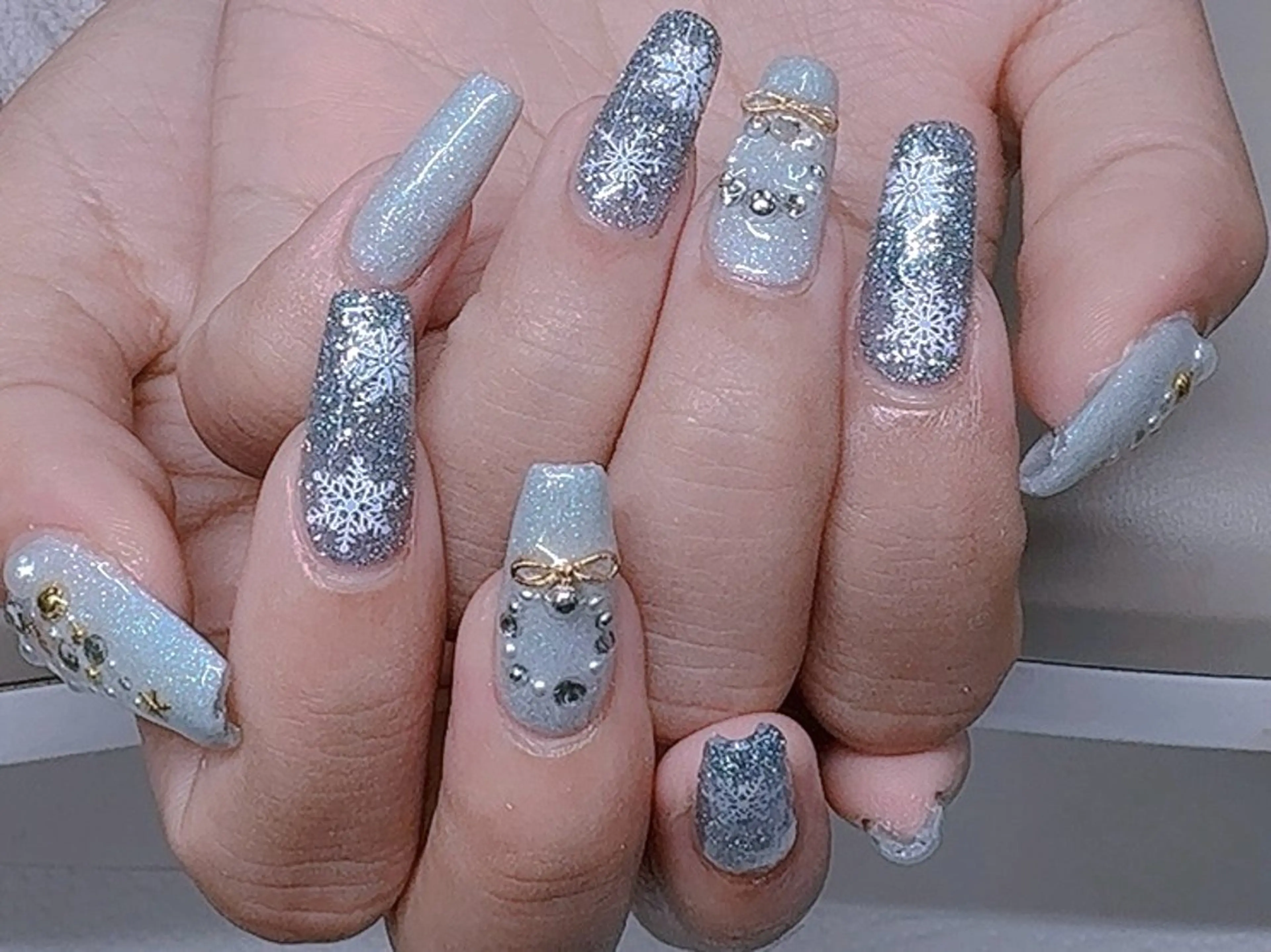 ネイル チークネイル 長さ出し フラッシュネイル フットネイル フレンチネイル ハンドネイル ハンドケア Nail&Eyela sh Nanaのネイルデザイン