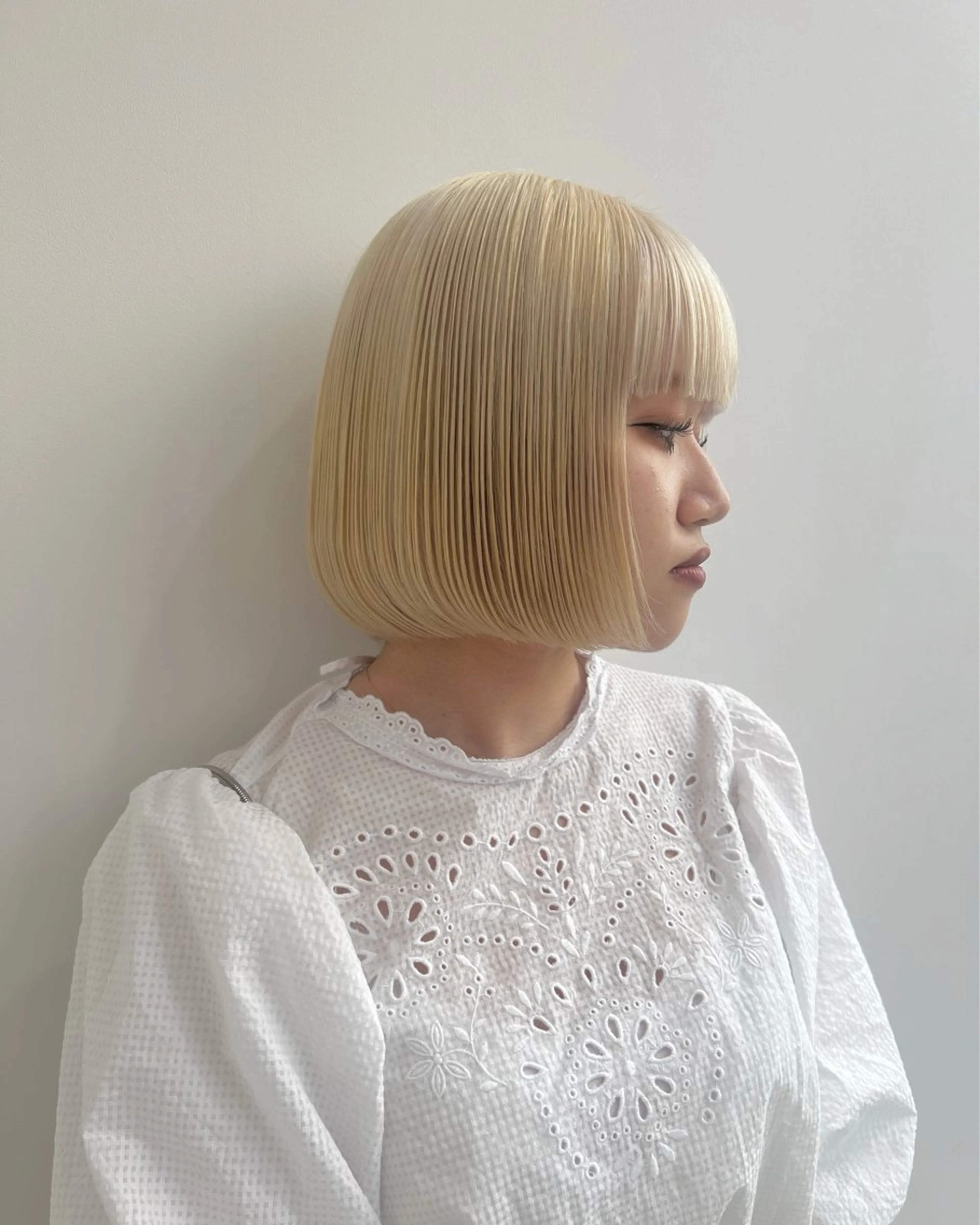 ショート 透明感カラー🍃 レイヤースタイル✨葵のヘアスタイル