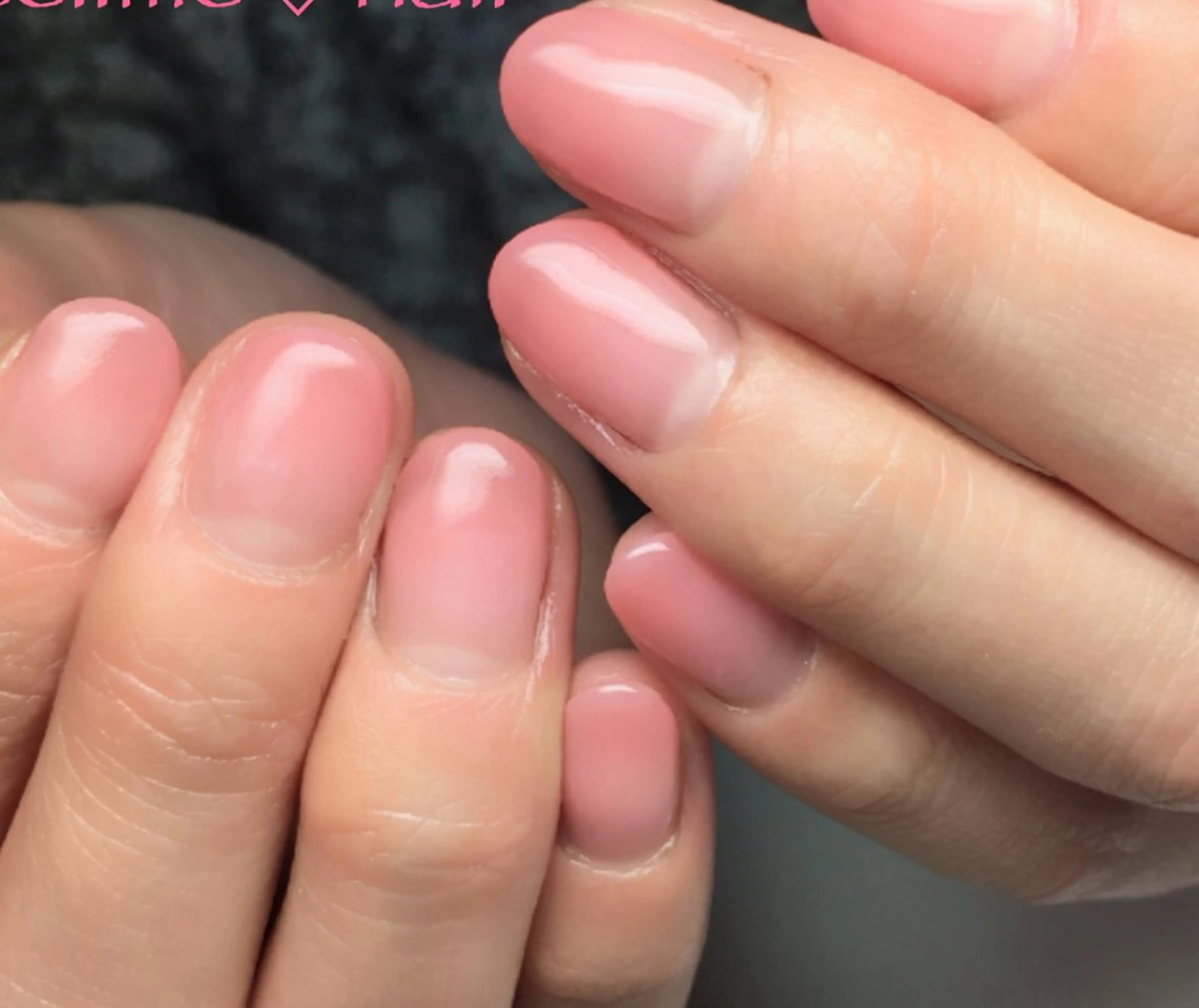 ふんわりグラデーション（オフなし）（ドライケア）の写真