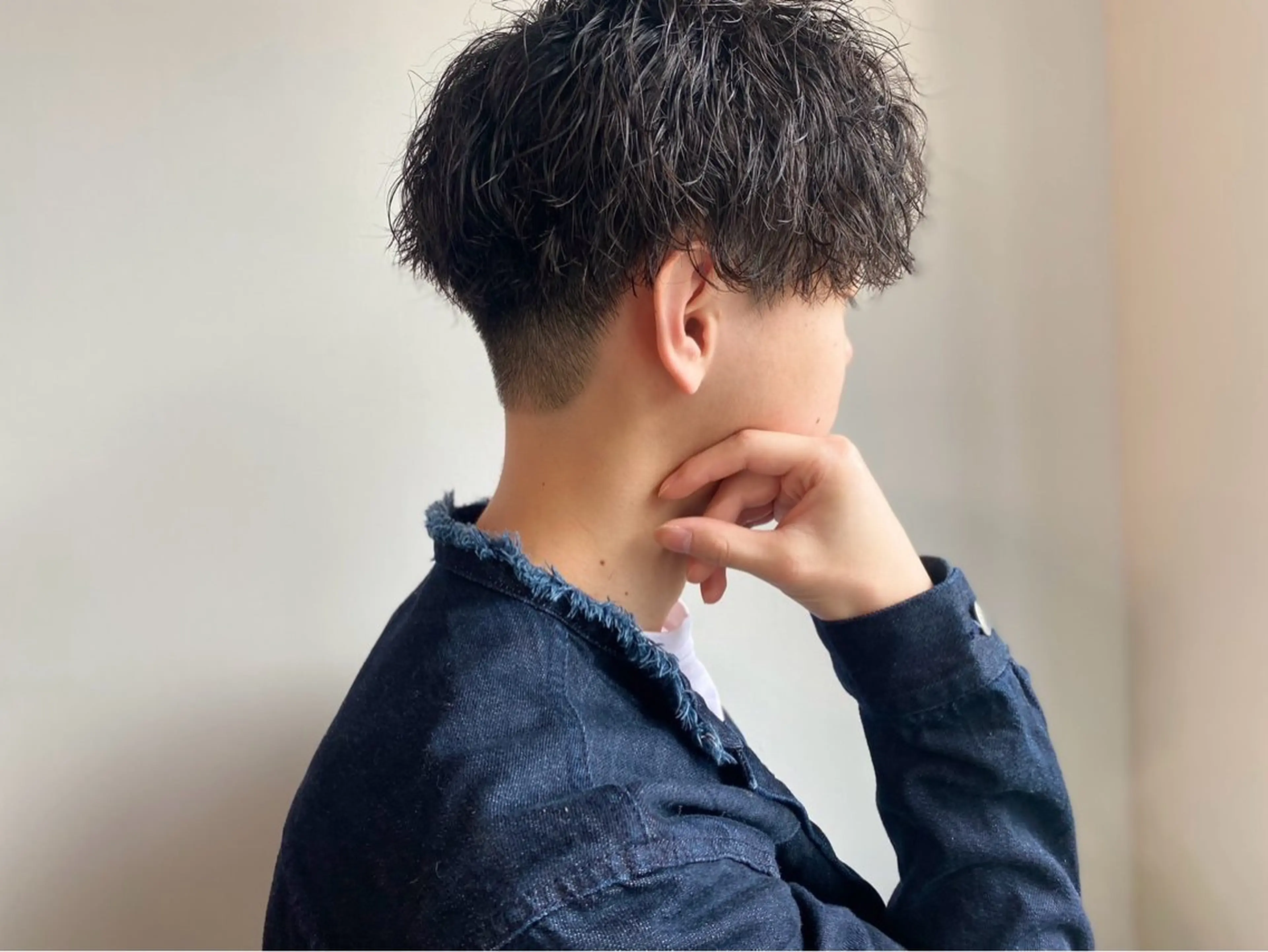 パーマ メンズ カット パーマ トリートメント メンズパーマ/ YUTOのヘアスタイル