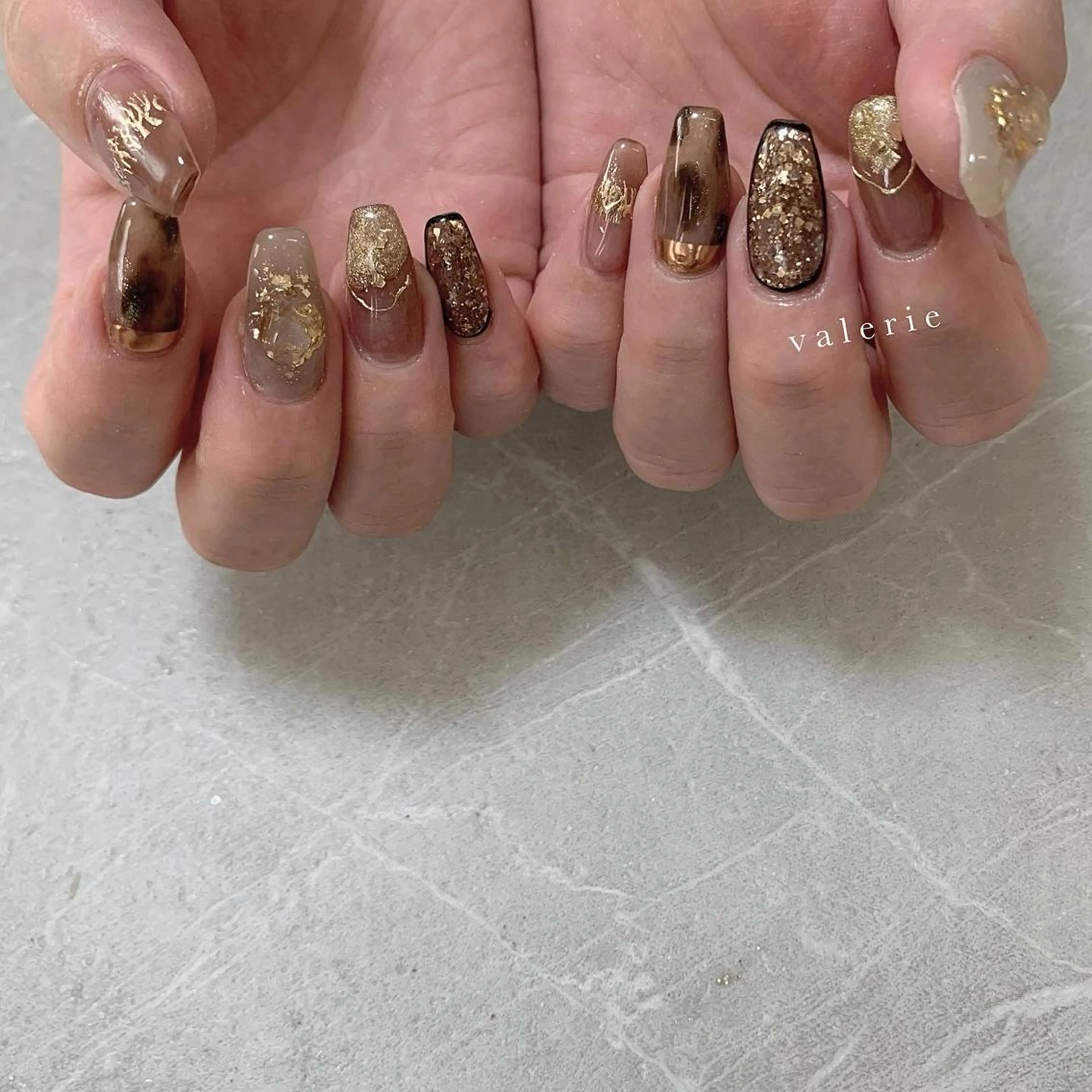ネイル private nailsalon valerie所属・valerie /  miyuのネイルデザイン