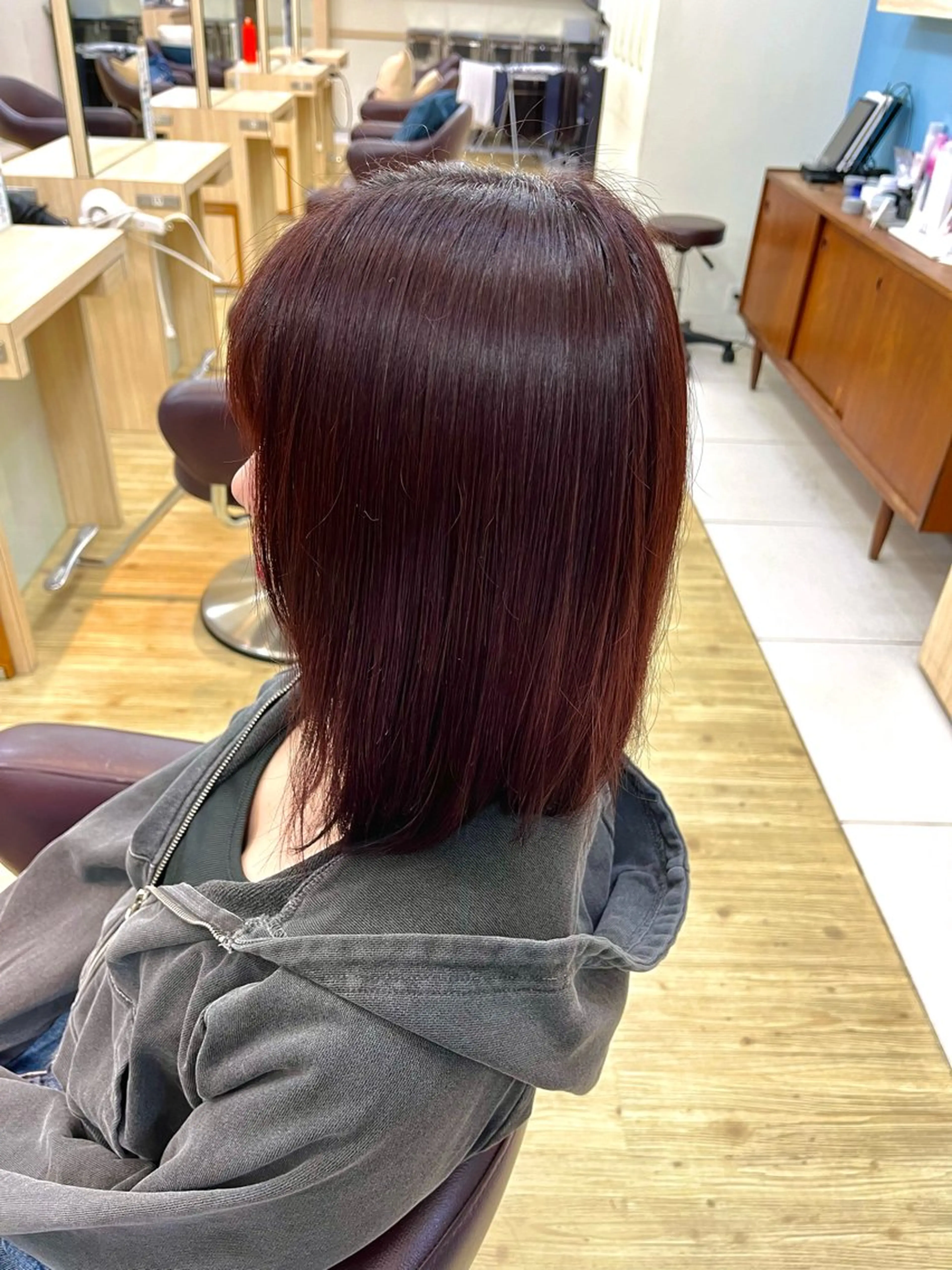 おじま もえのヘアスタイル