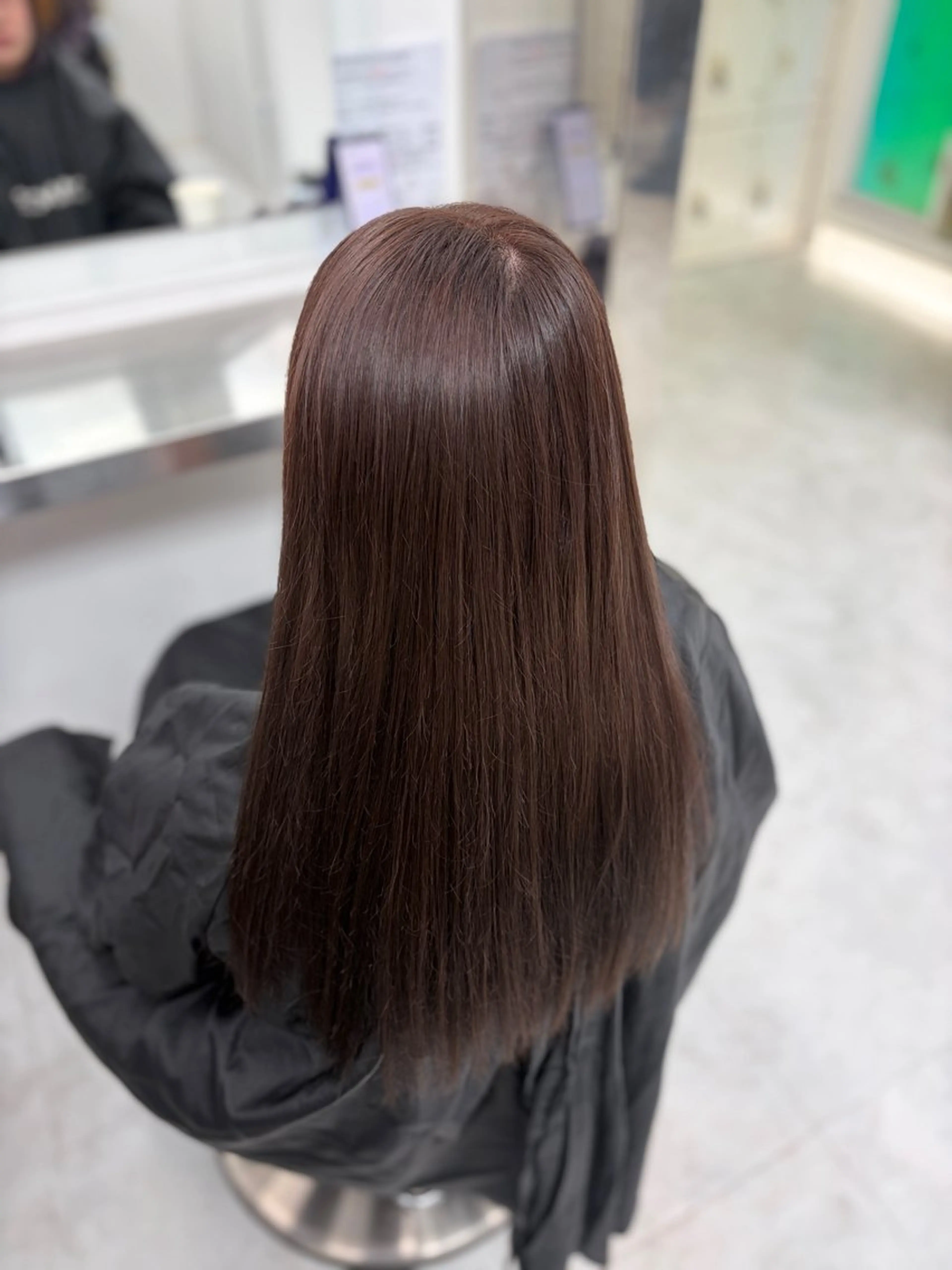 カラー ヘアカラー トリートメント ヘアセット 透明感うる艶カラー 🤍MANAMIのヘアスタイル