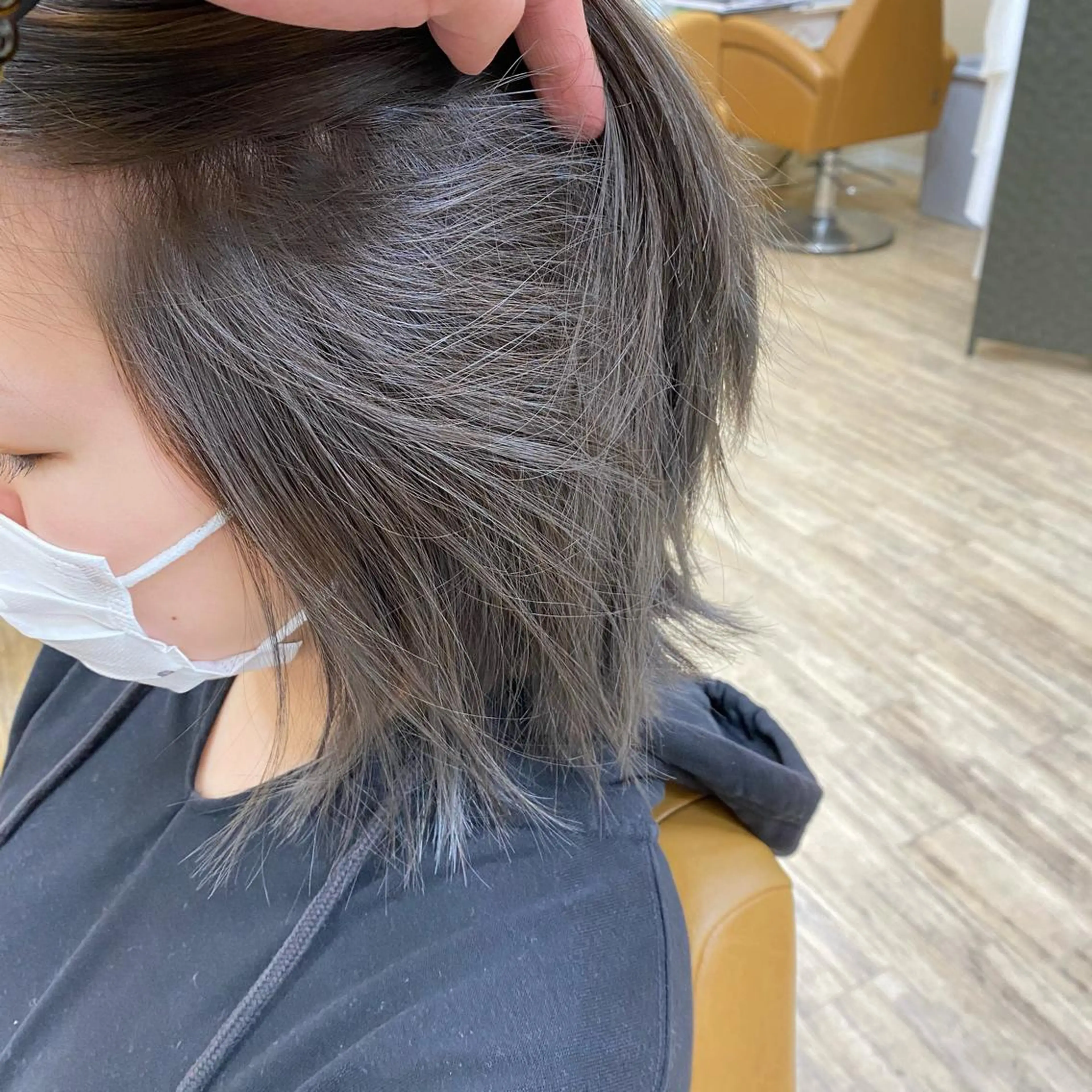 ミディアム ému エミュ　hair &spa所属・近藤 みゅうまのヘアスタイル