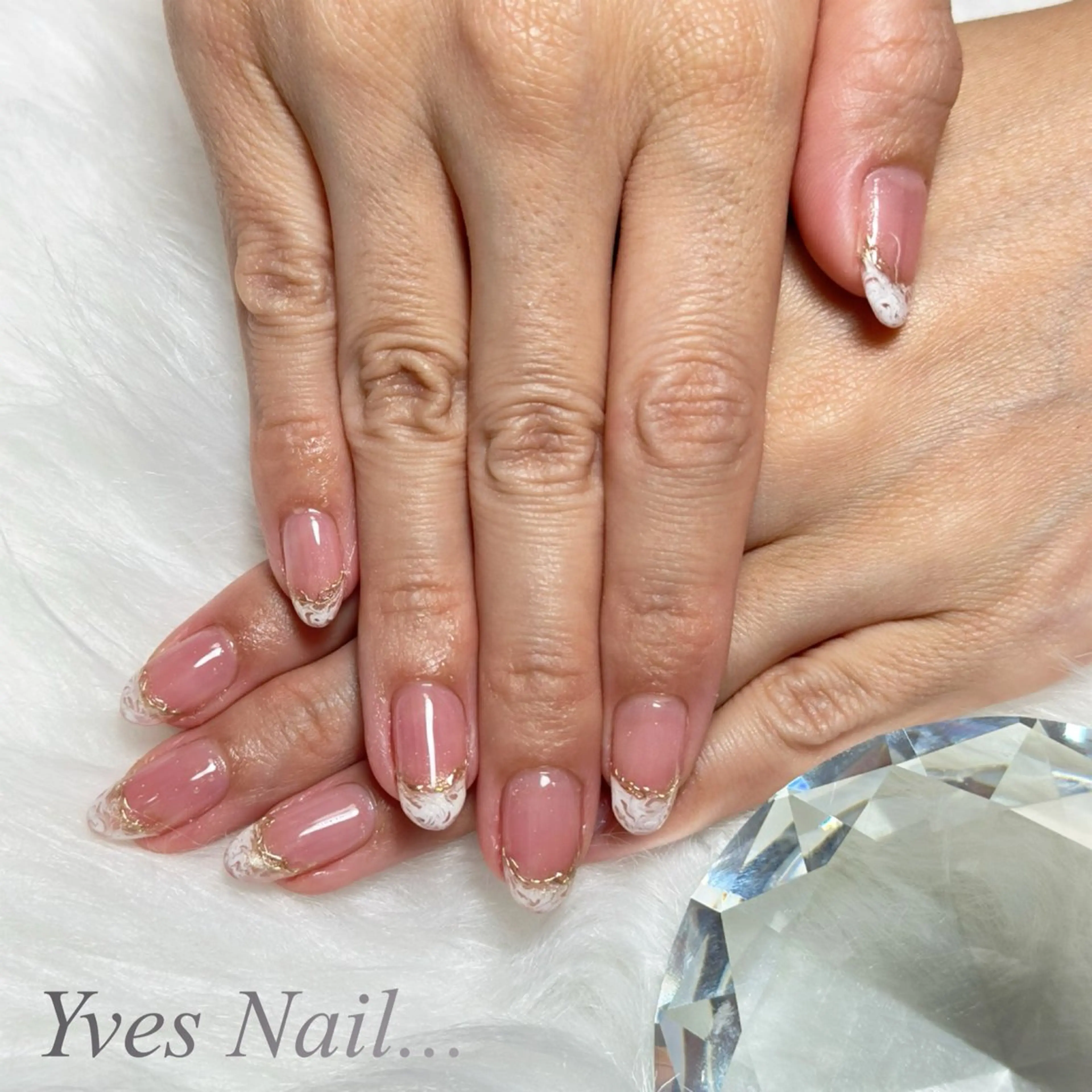 ネイル フレンチネイル ハンドネイル kanno yのネイルデザイン