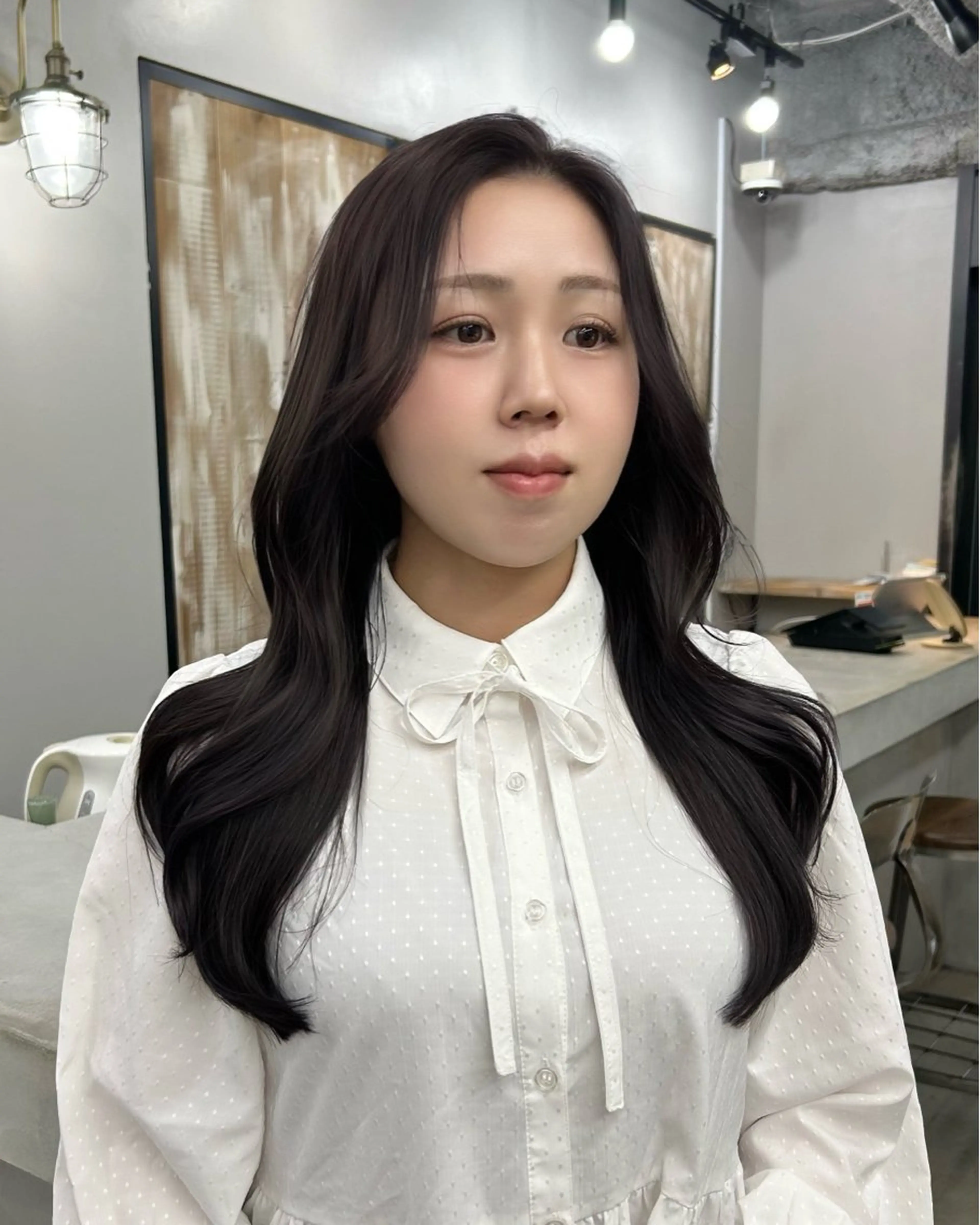 ロング カラー 韓国ヘアNo.1🤎 レイヤー／いちかのヘアスタイル