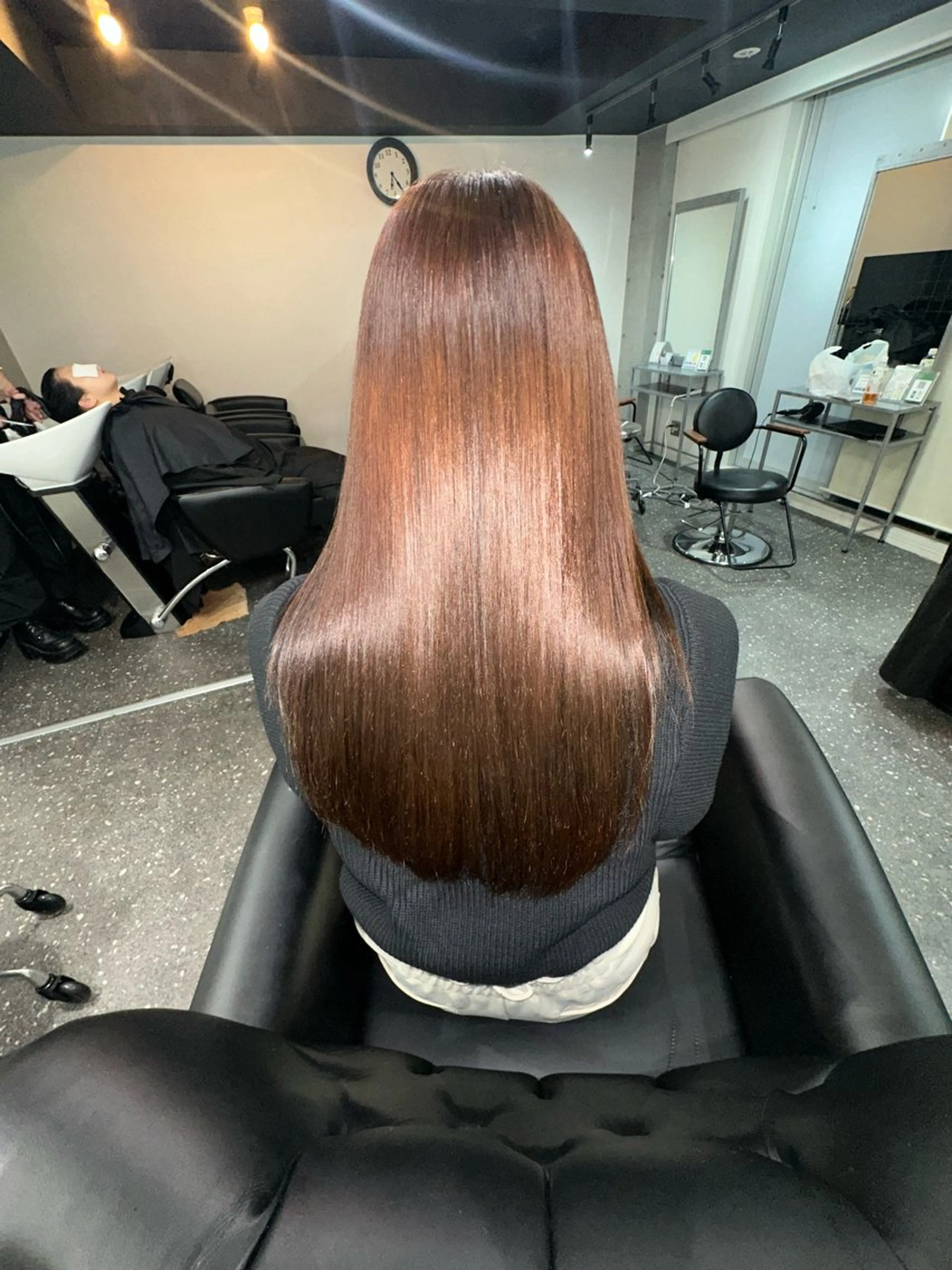 ロング カラー パーマ カット ヘアカラー 縮毛矯正 トリートメント 髪質改善⭐️縮毛矯正 吉祥寺⭐️Rinaのヘアスタイル