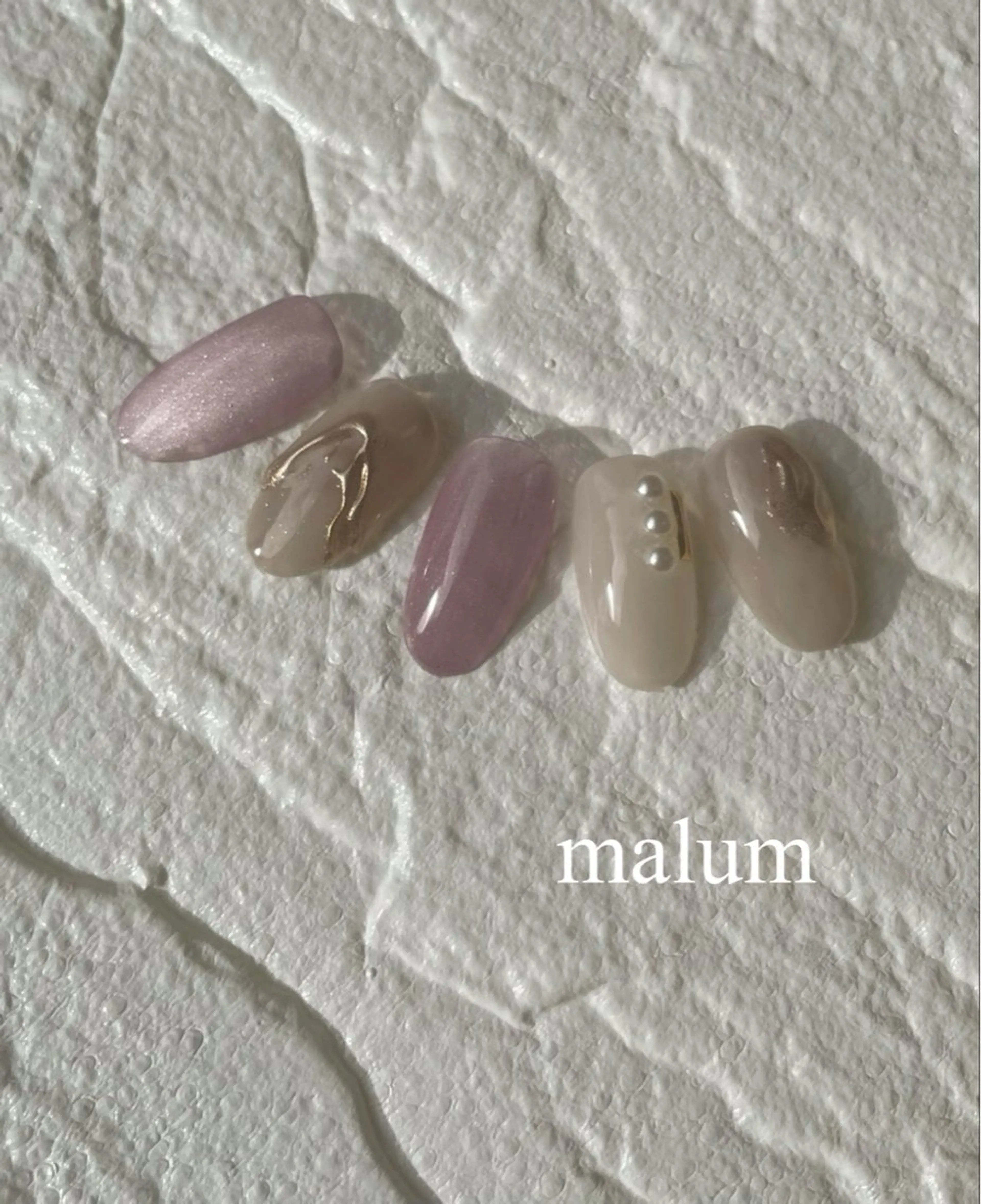 ネイル malum nailのネイルデザイン