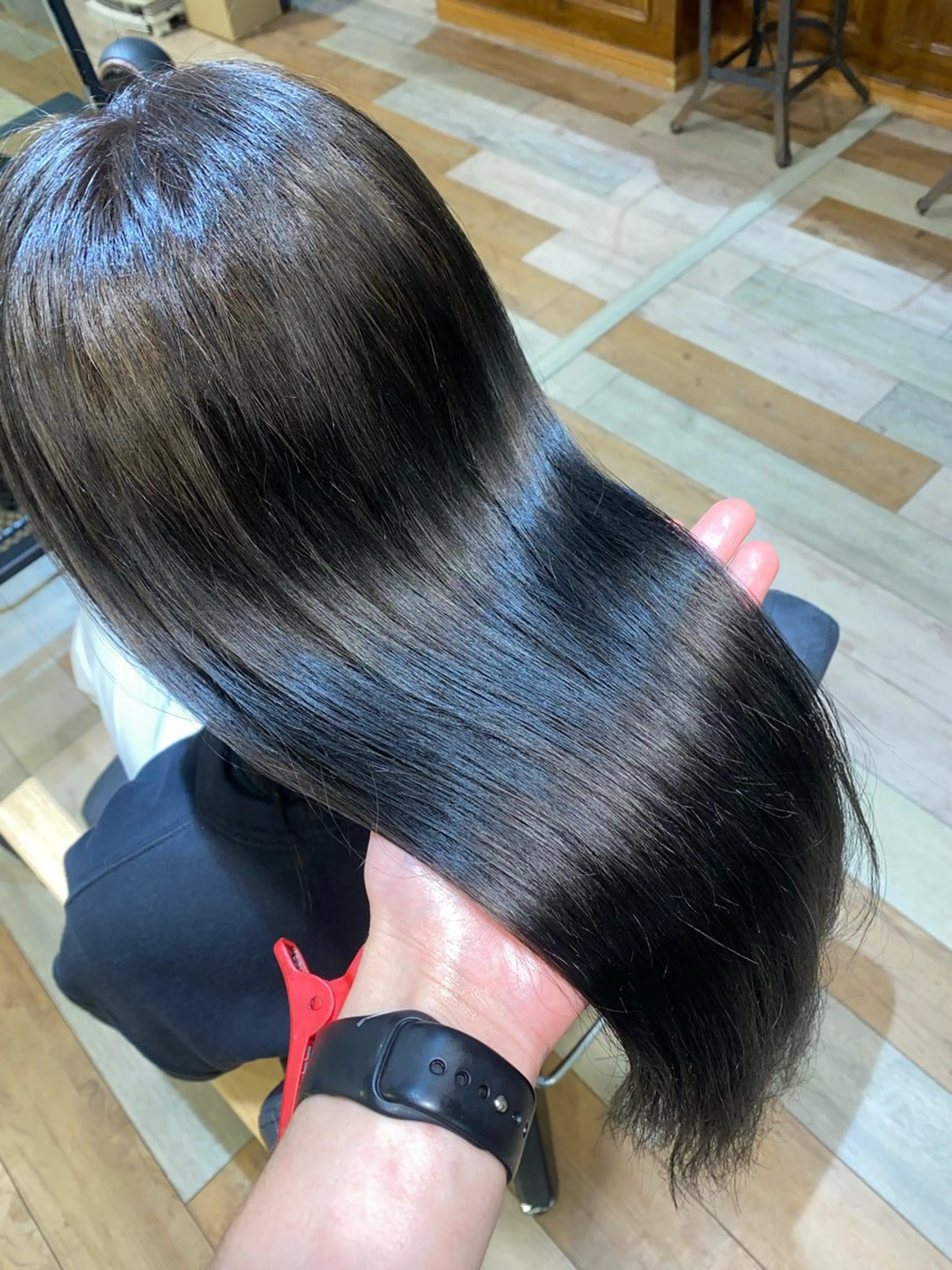 セミロング ヘアカラー メンズカット/パーマ 艶カラーTAIGA︎のヘアスタイル